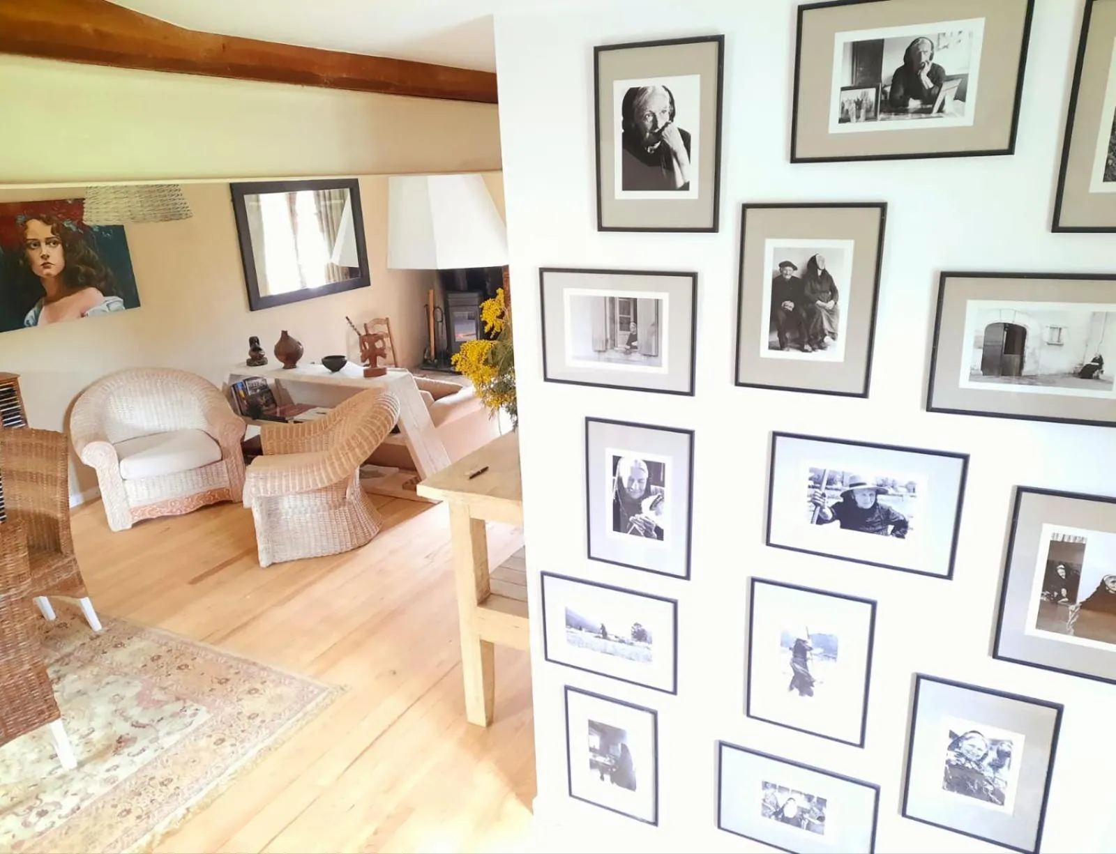 Living room in Bains de Secours, Chambres d'hotes