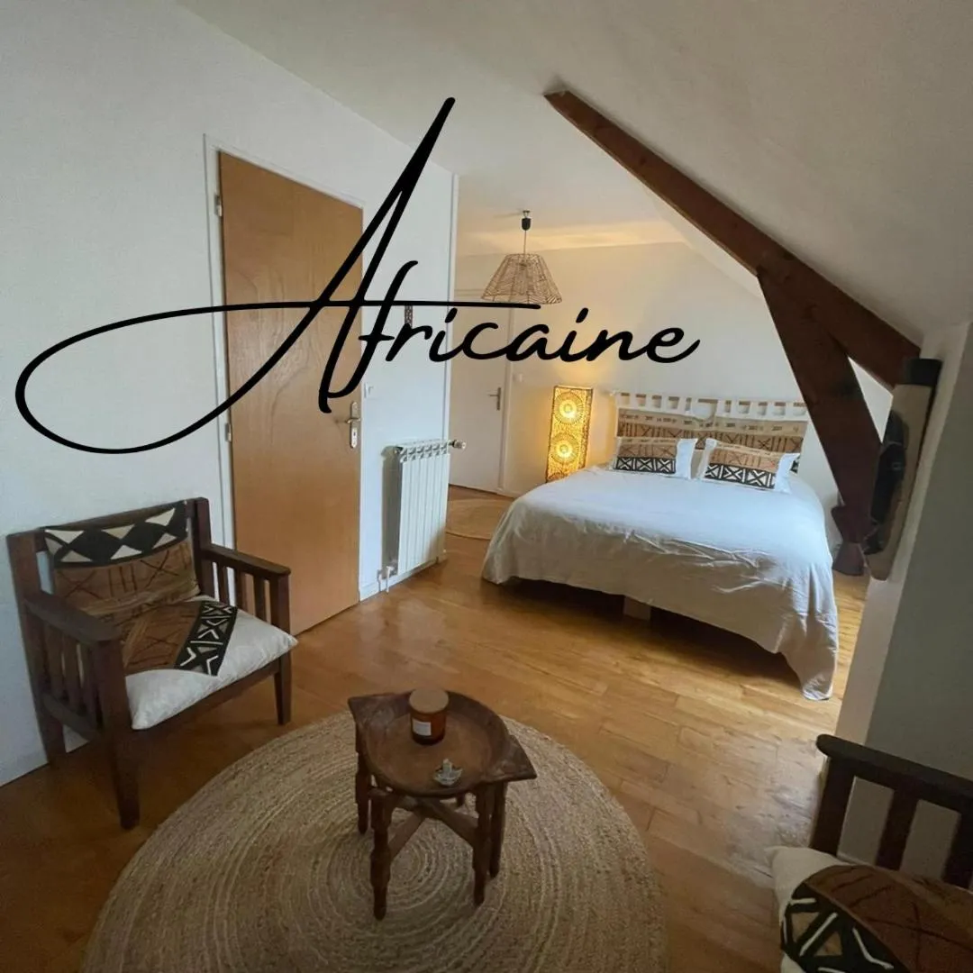 Photo of the whole room, Bed in Bains de Secours, Chambres d'hotes