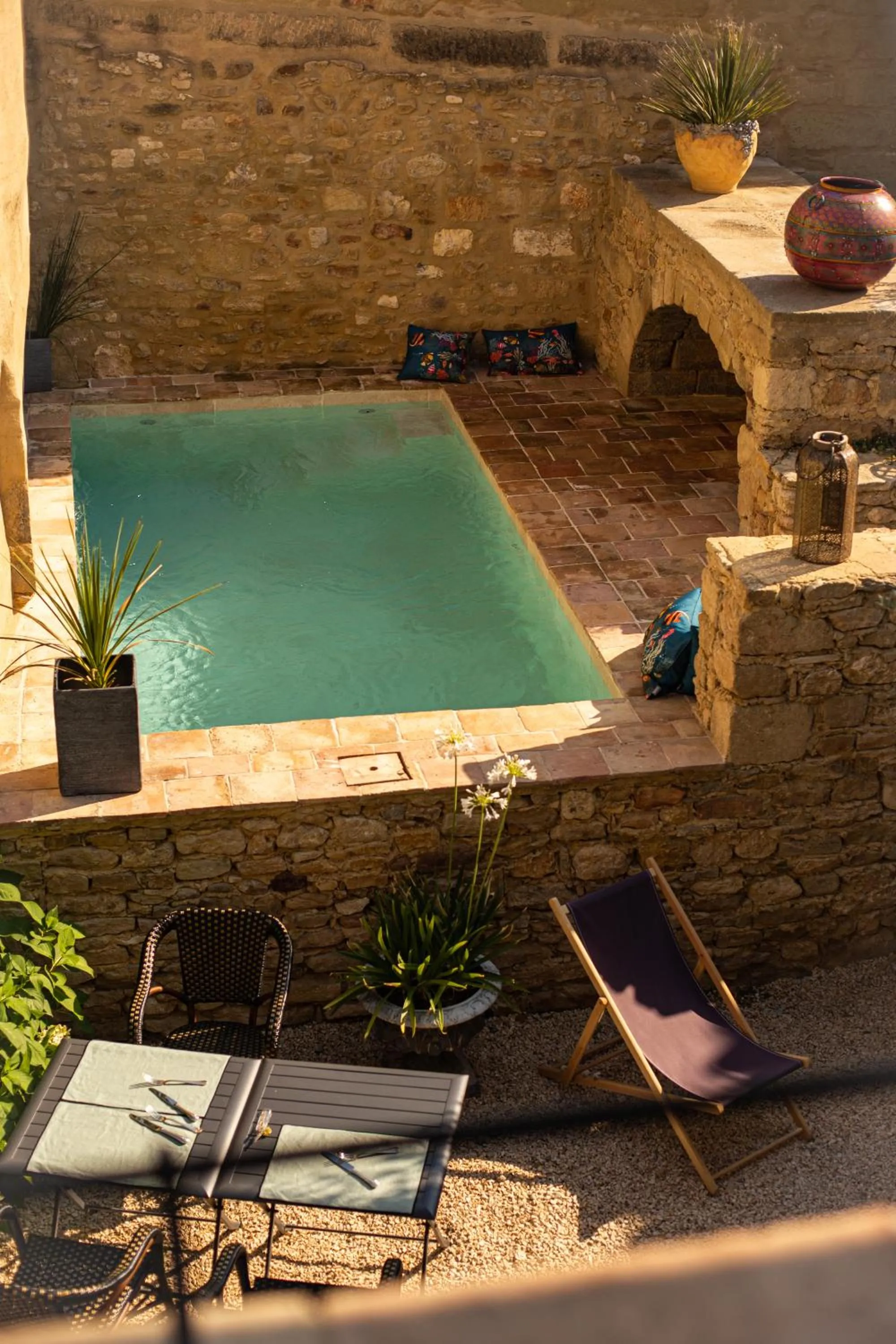 Swimming pool in La Maison D'Aimé