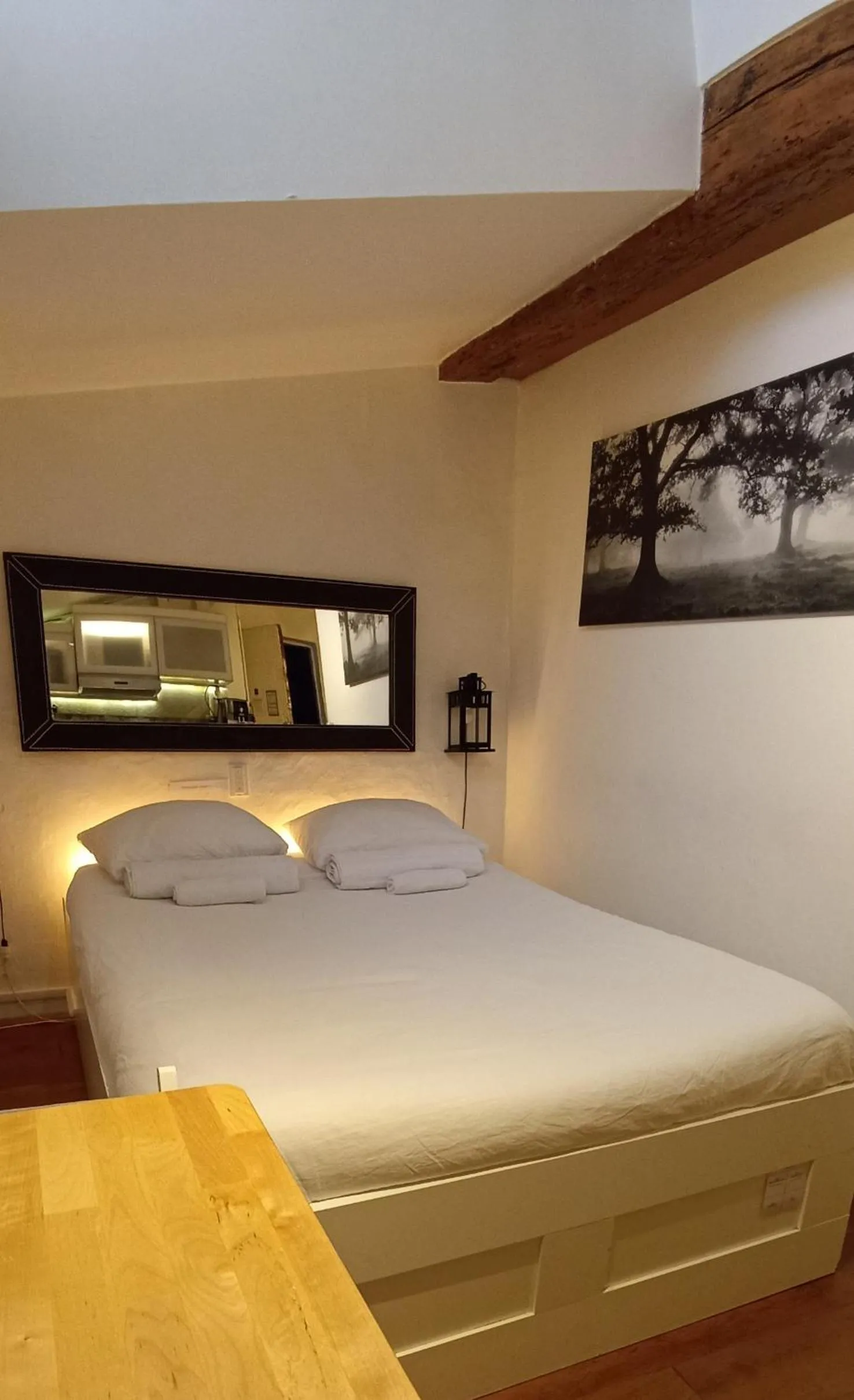 Bed in La Loge Du Vieux Lyon