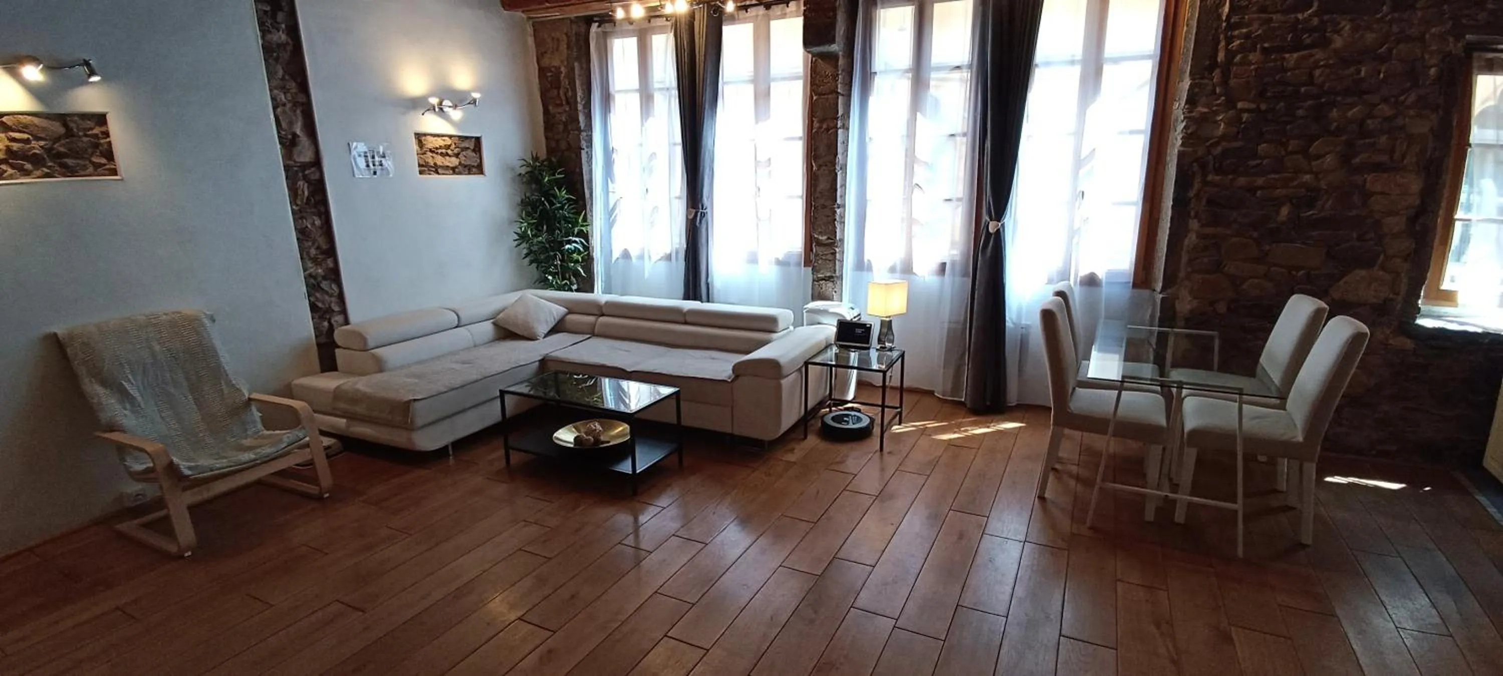 Living room in La Loge Du Vieux Lyon
