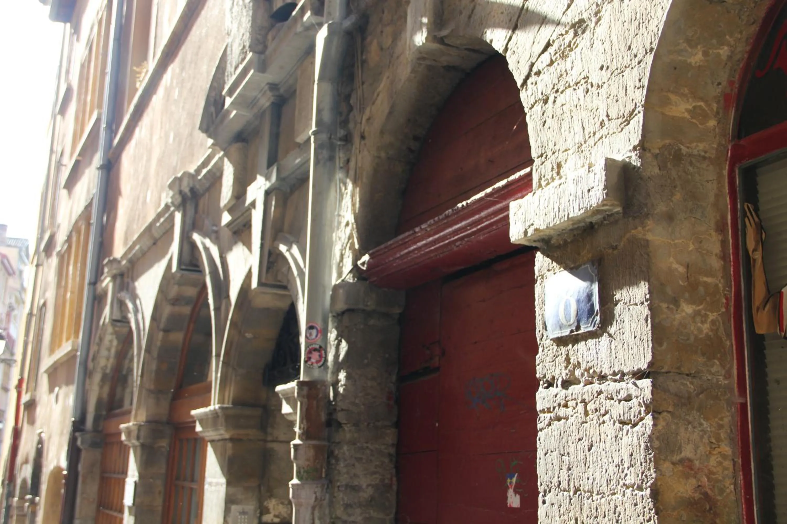 Facade/entrance in La Loge Du Vieux Lyon