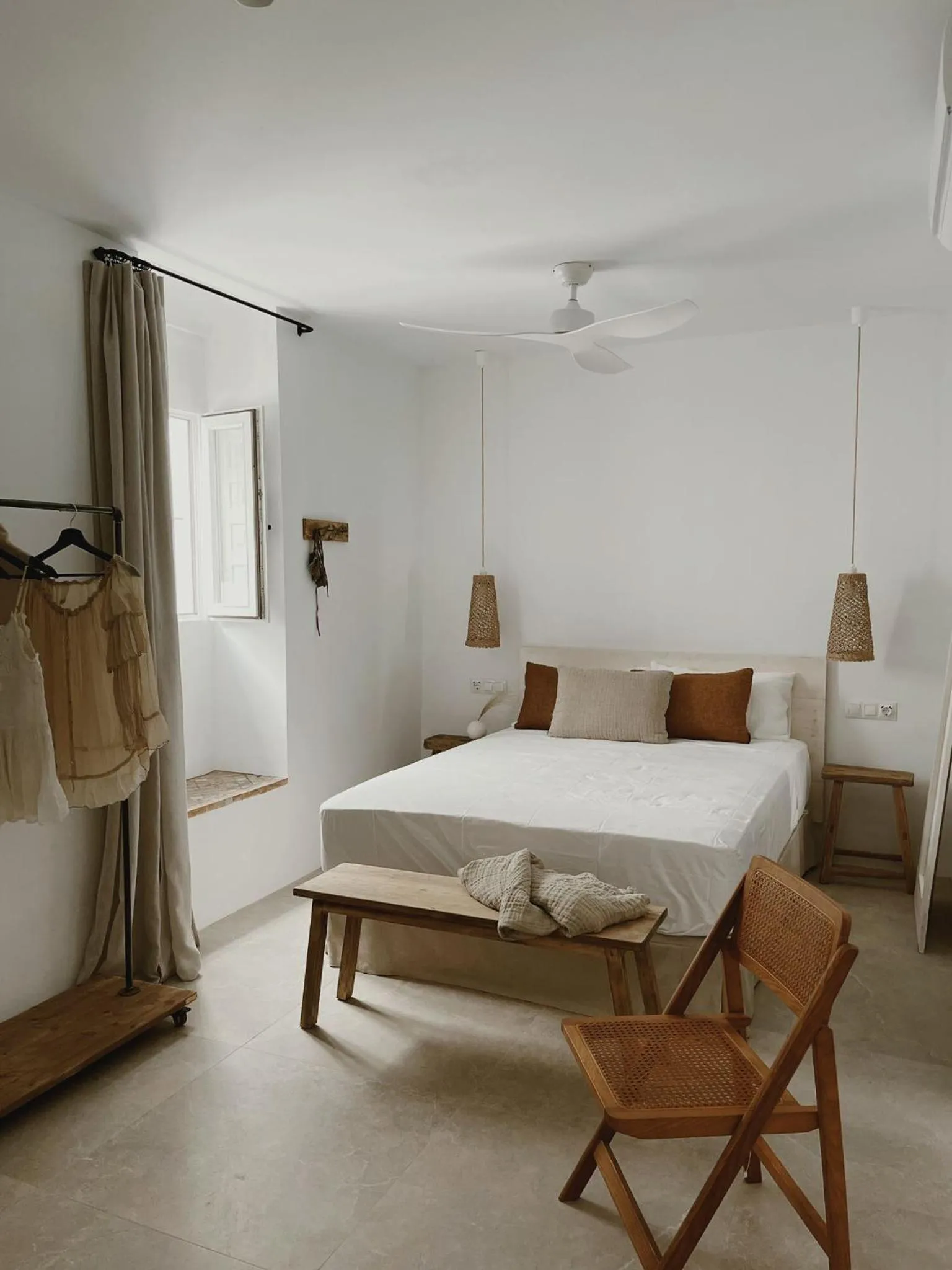 Bedroom, Bed in Manzanilla - Hospedería Boutique by La Judería De Vejer- ADULTS ONLY