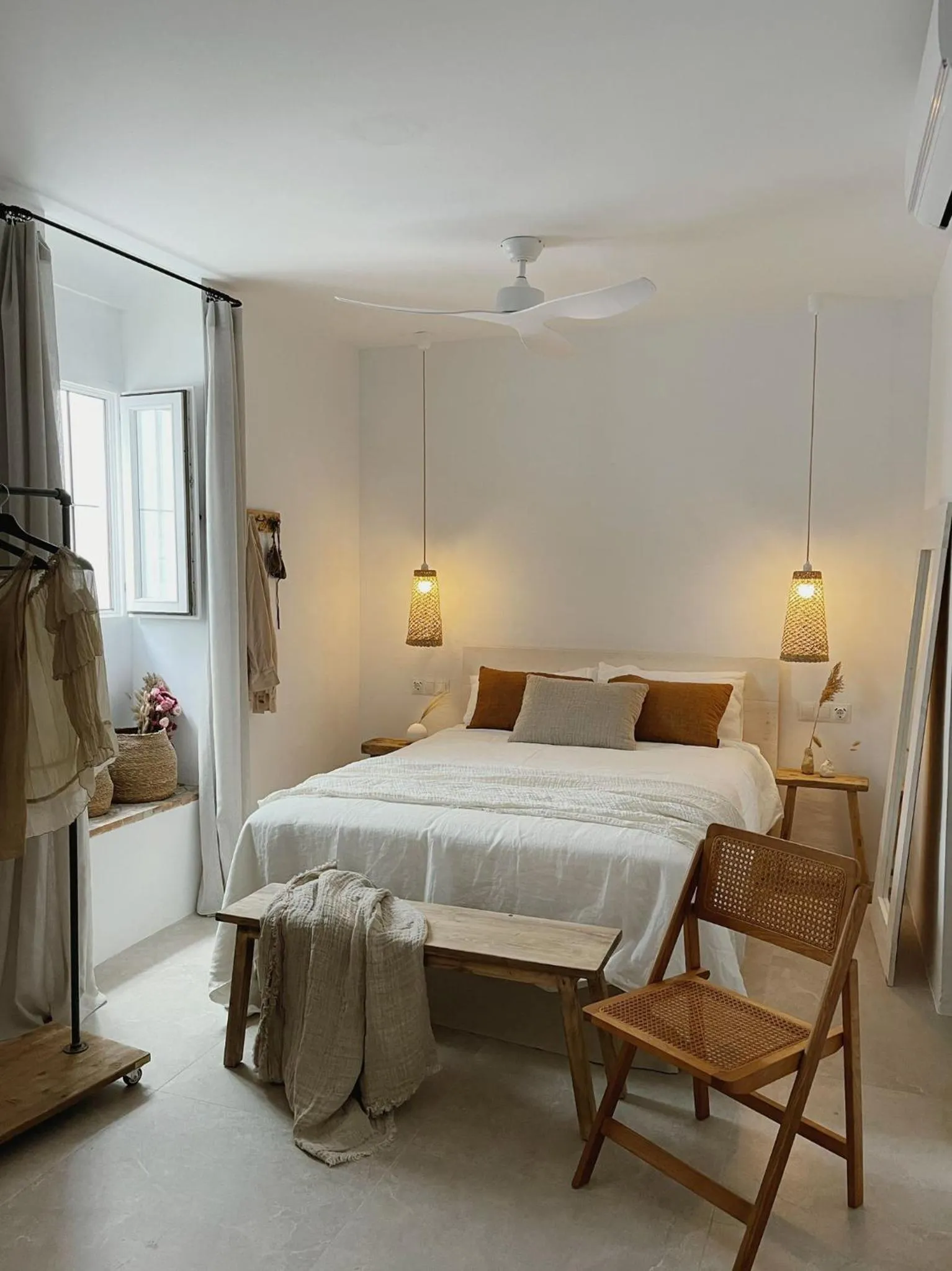 Bedroom, Bed in Manzanilla - Hospedería Boutique by La Judería De Vejer- ADULTS ONLY
