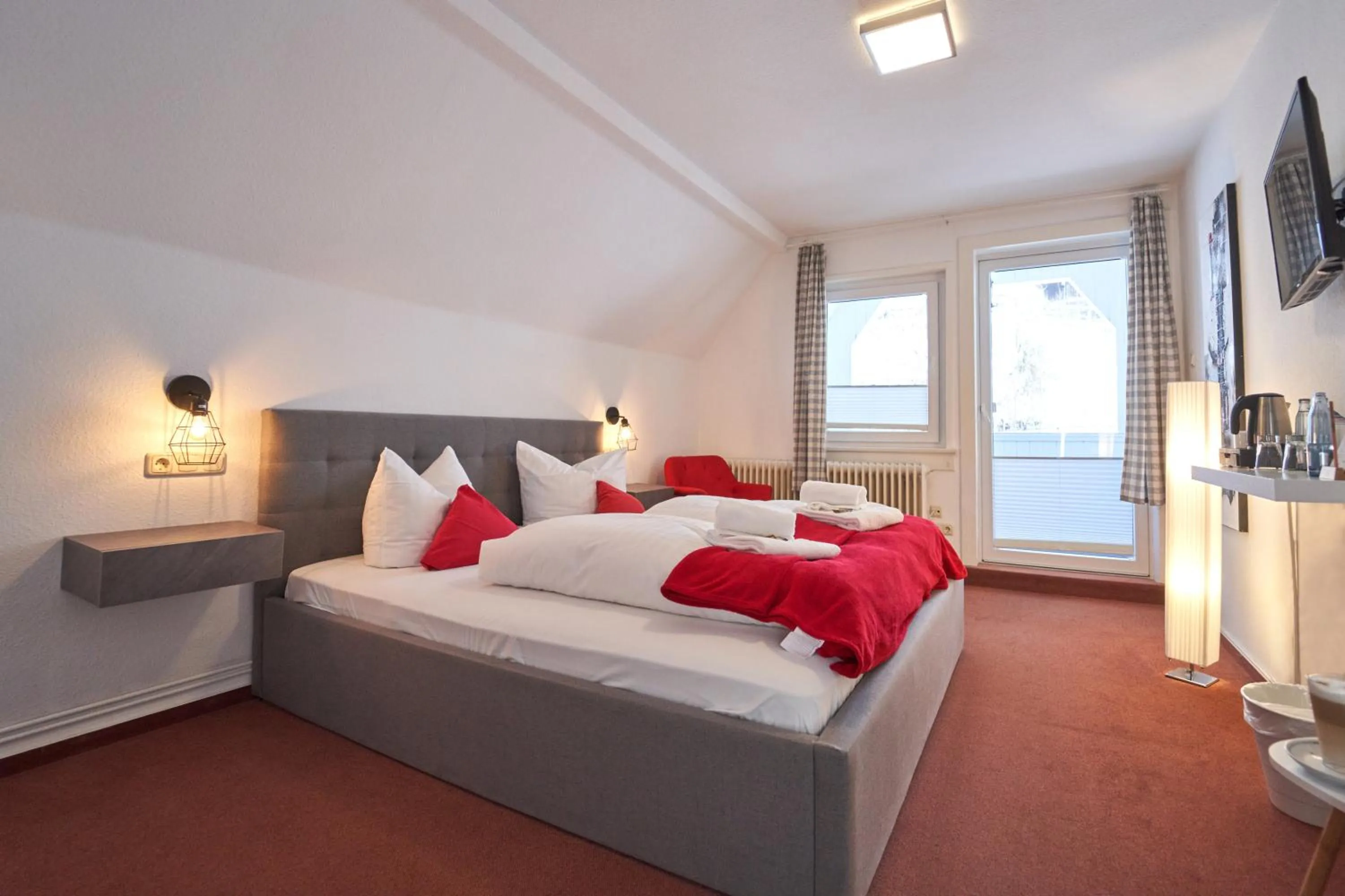 Bed in Hotel Rathaus