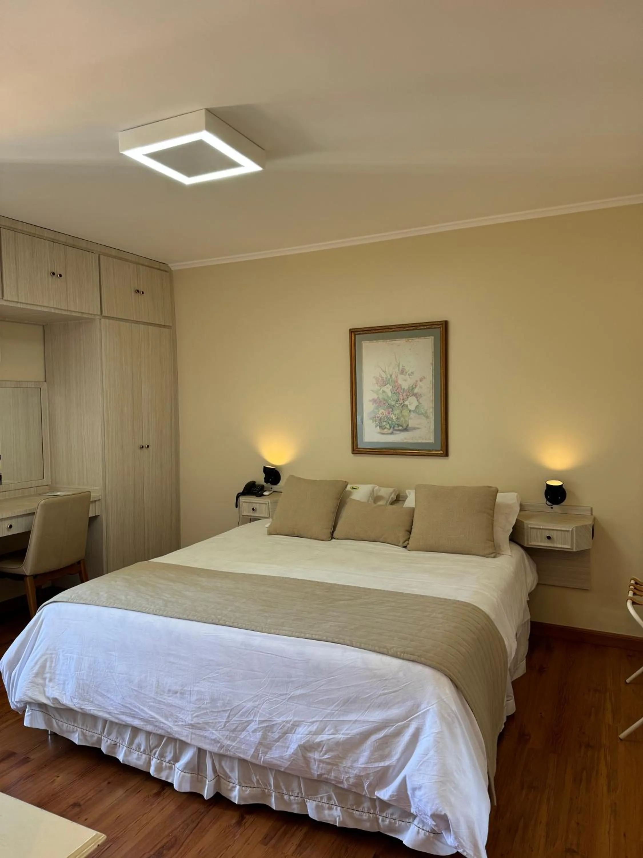 Bed in Hotel Marques