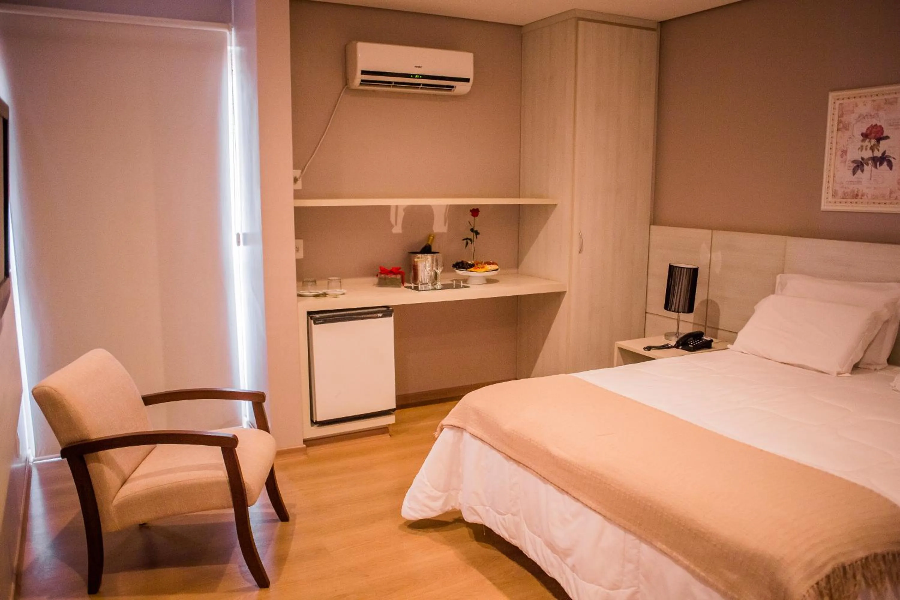 Bed in Hotel Marques