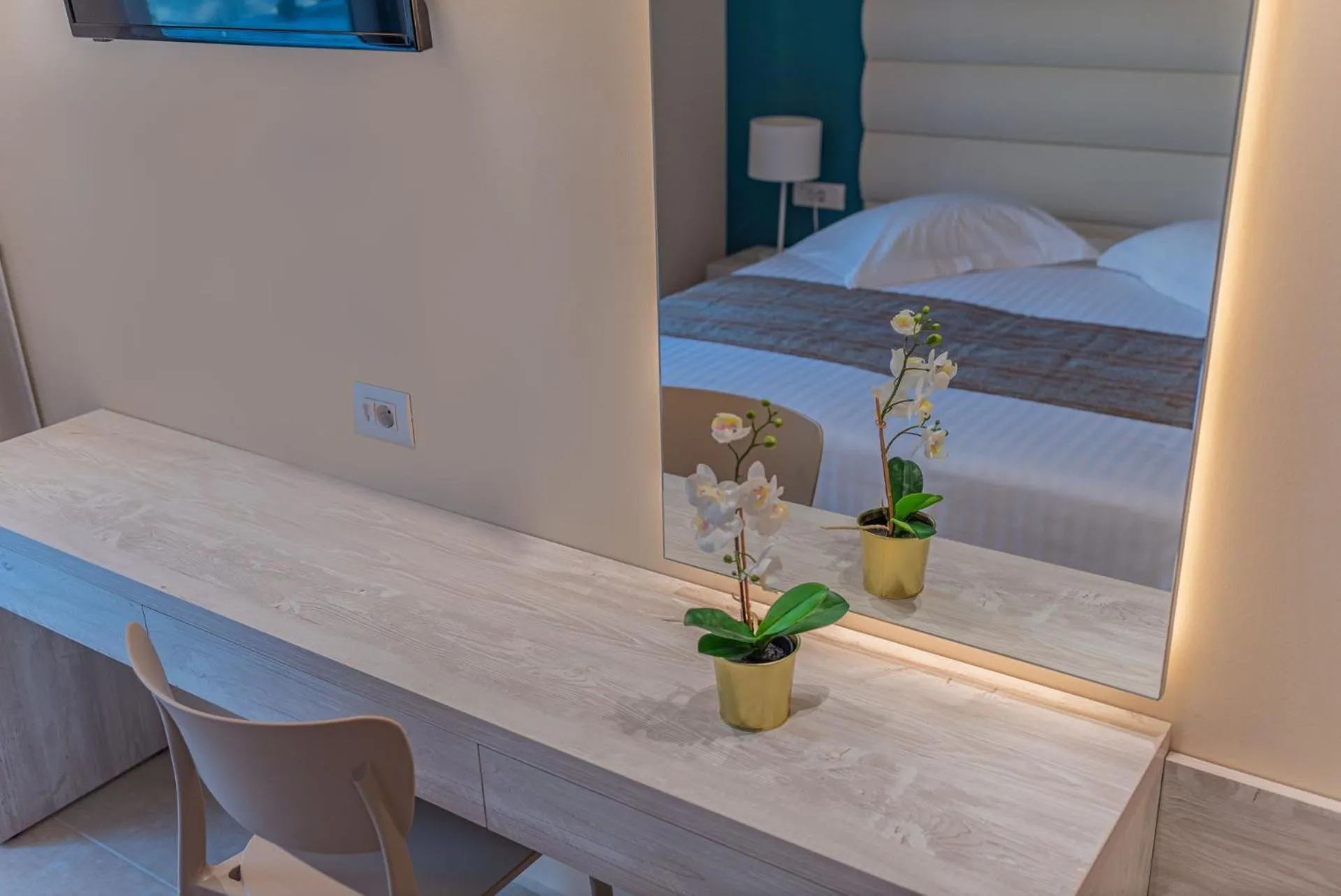 Bed in CHRISTA APARTMENTS