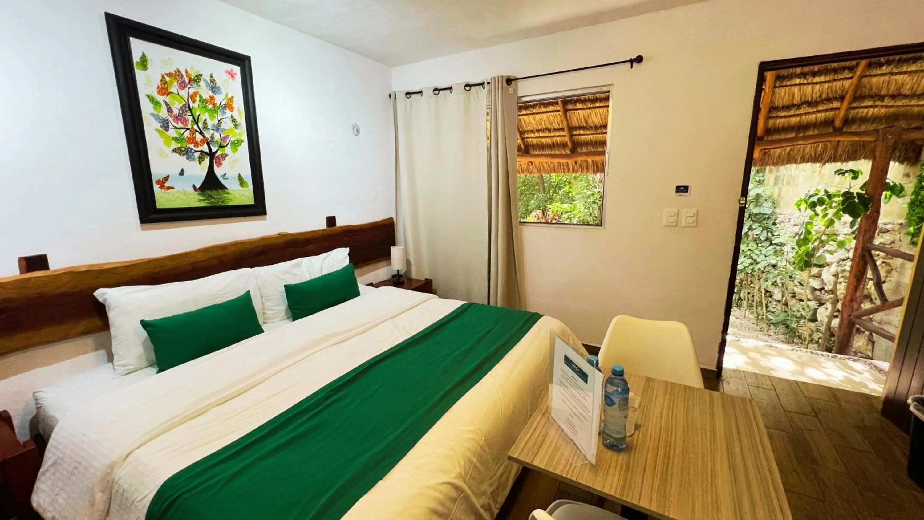 Bed in Hotel Tequila Cancun