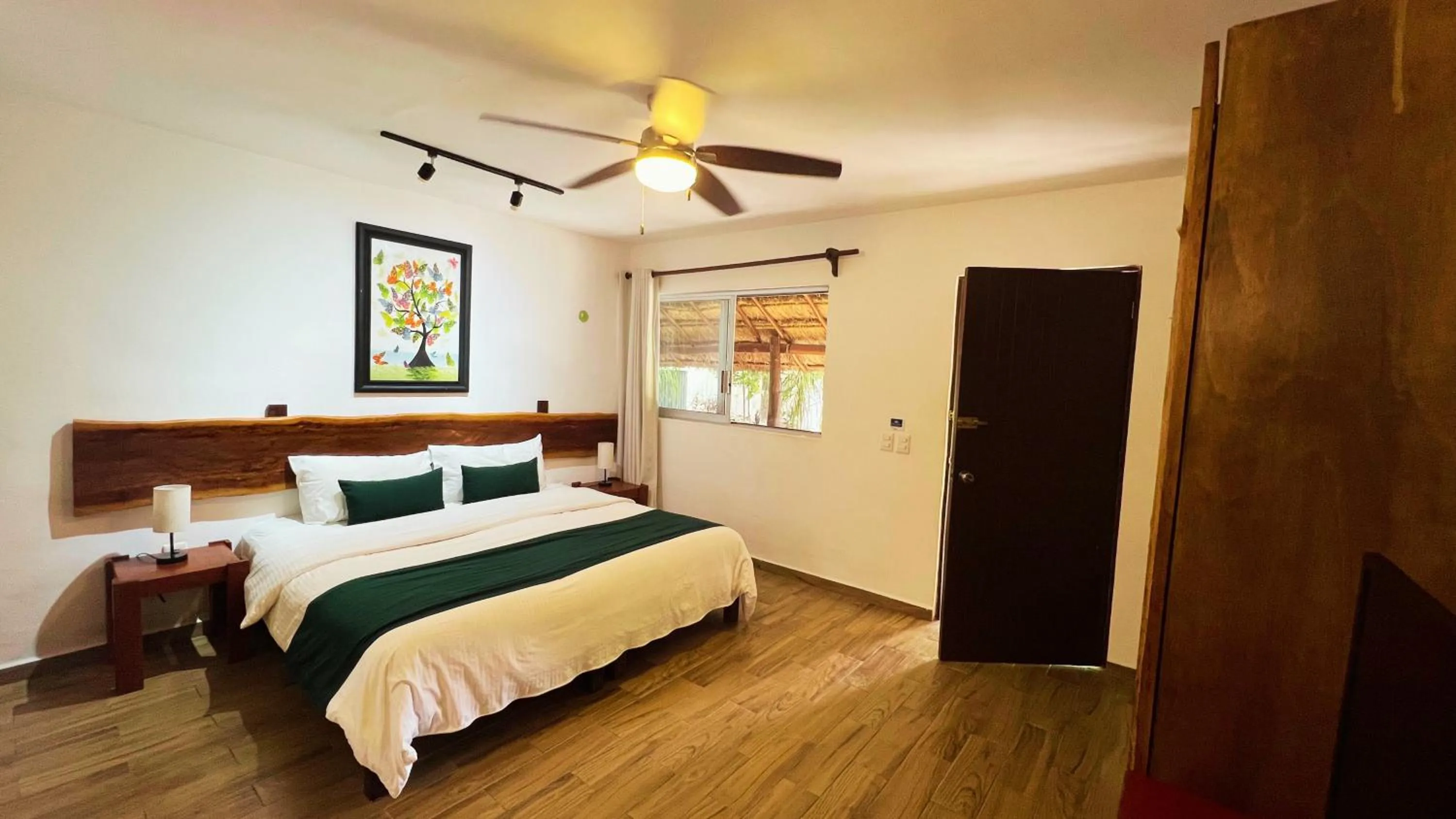 Bed in Hotel Tequila Cancun