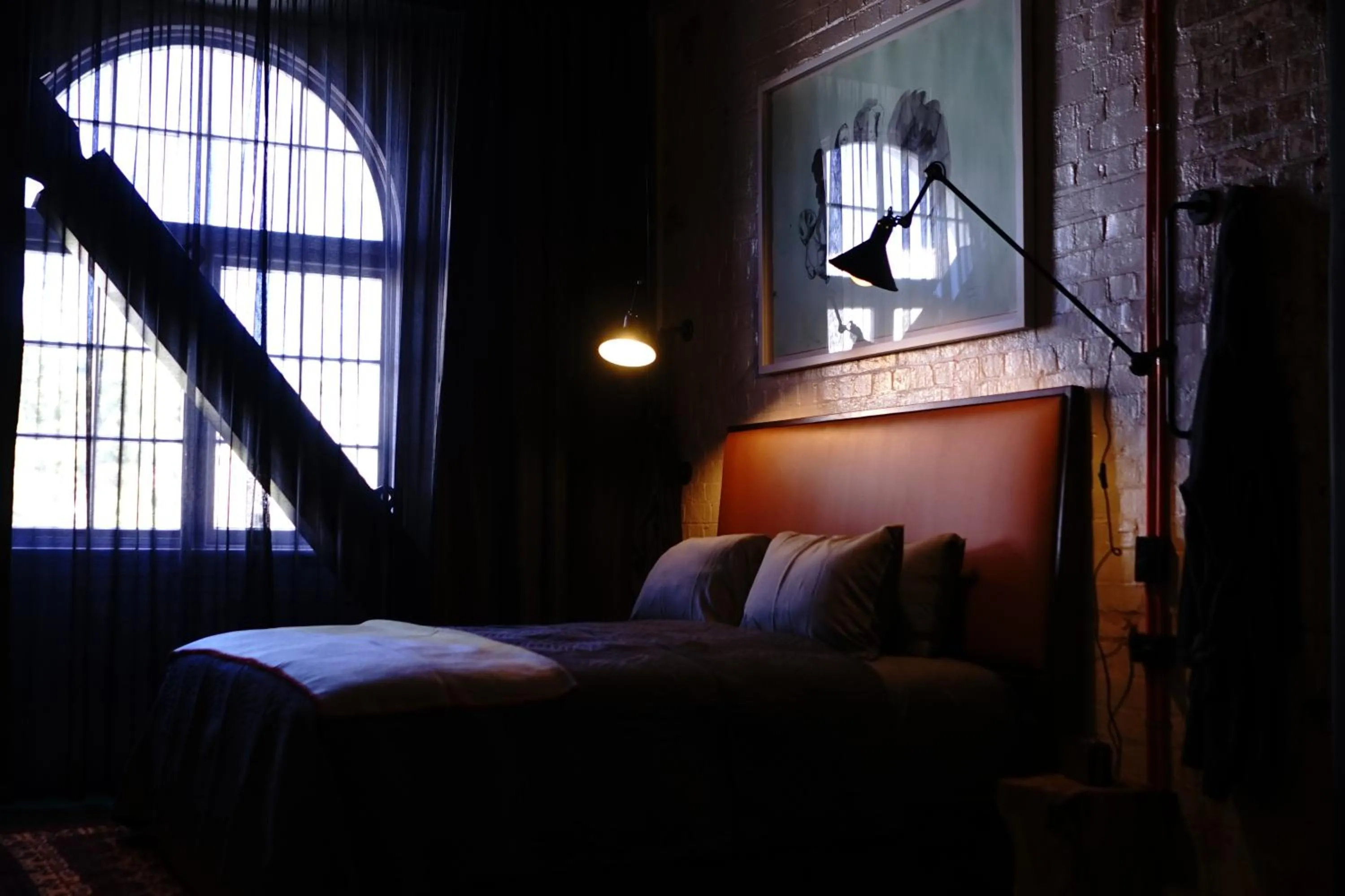 Bedroom, Bed in The Intrepid Hotel