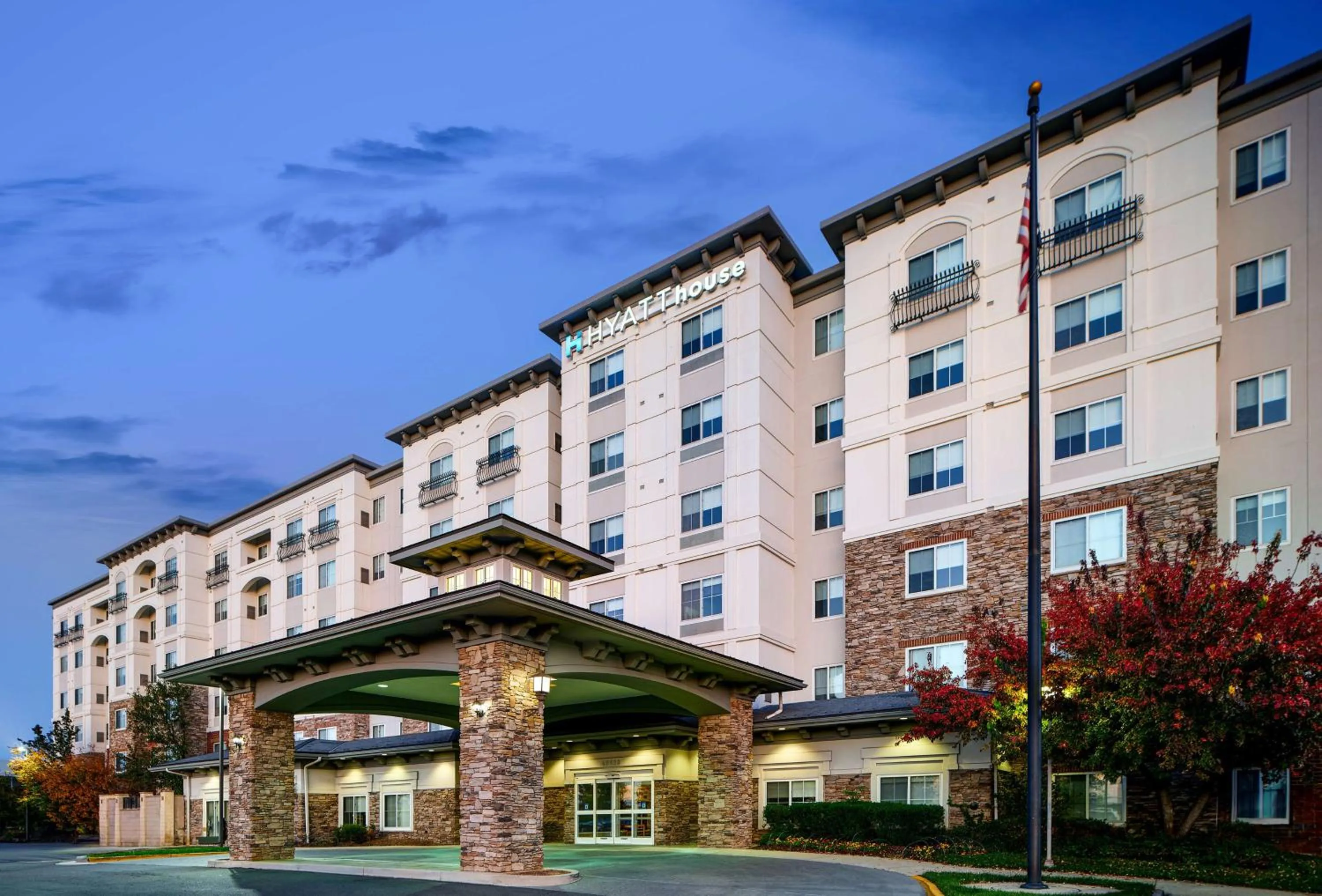 Property building in Hyatt House Sterling/Dulles Airport North