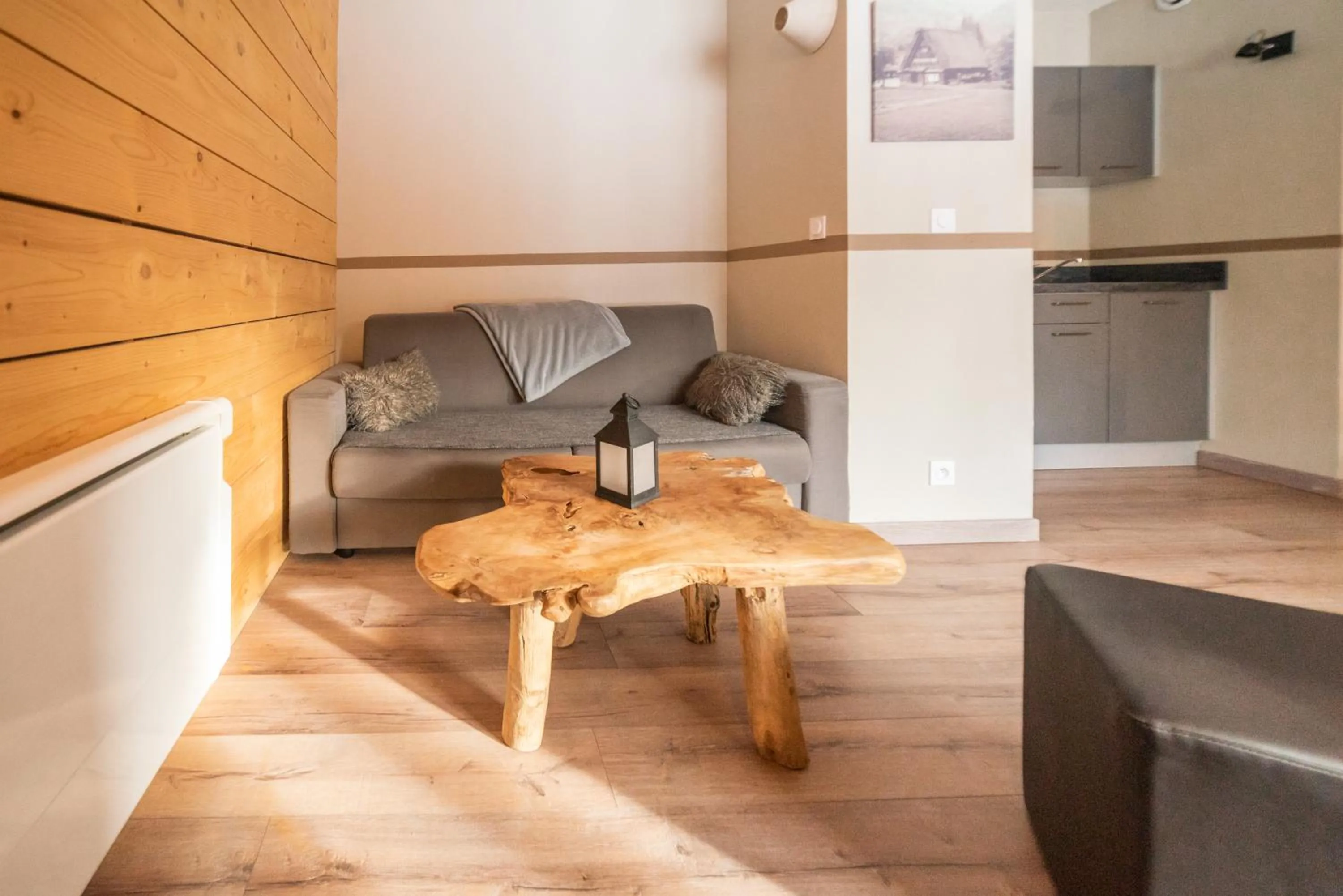 Living room in Résidence Les Esplaneilles