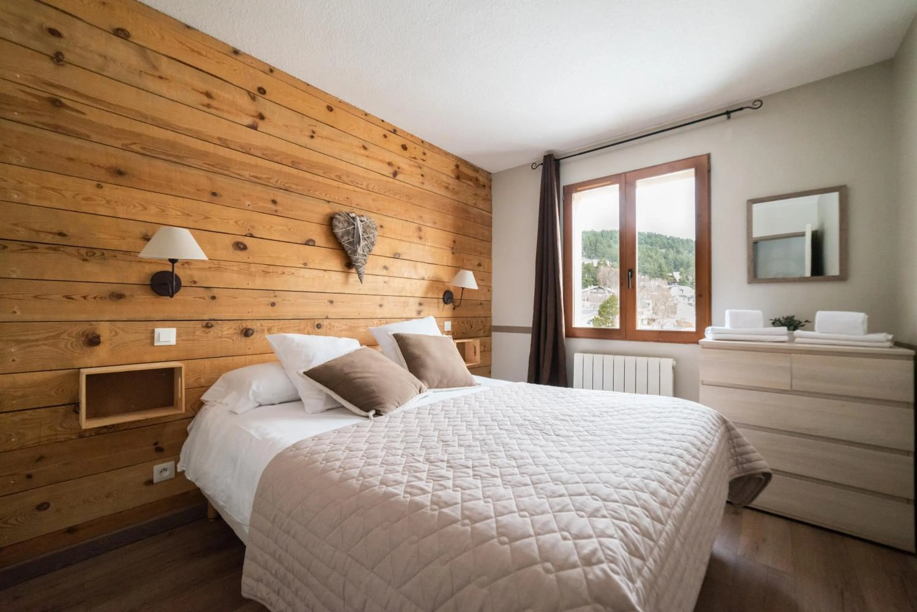 Bedroom in Résidence Les Esplaneilles