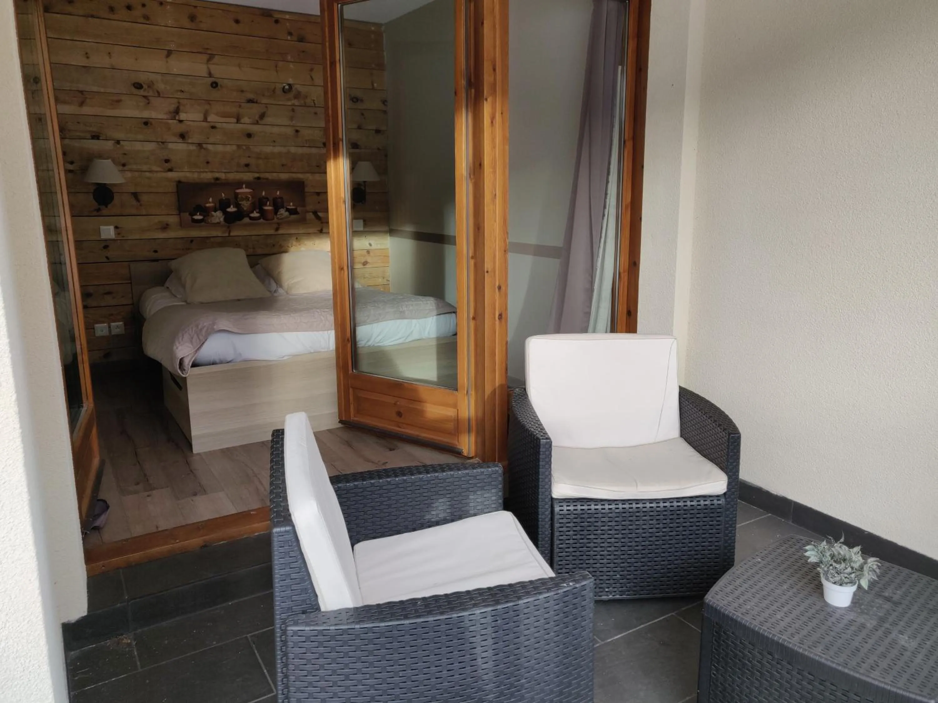 Balcony/Terrace in Résidence Les Esplaneilles