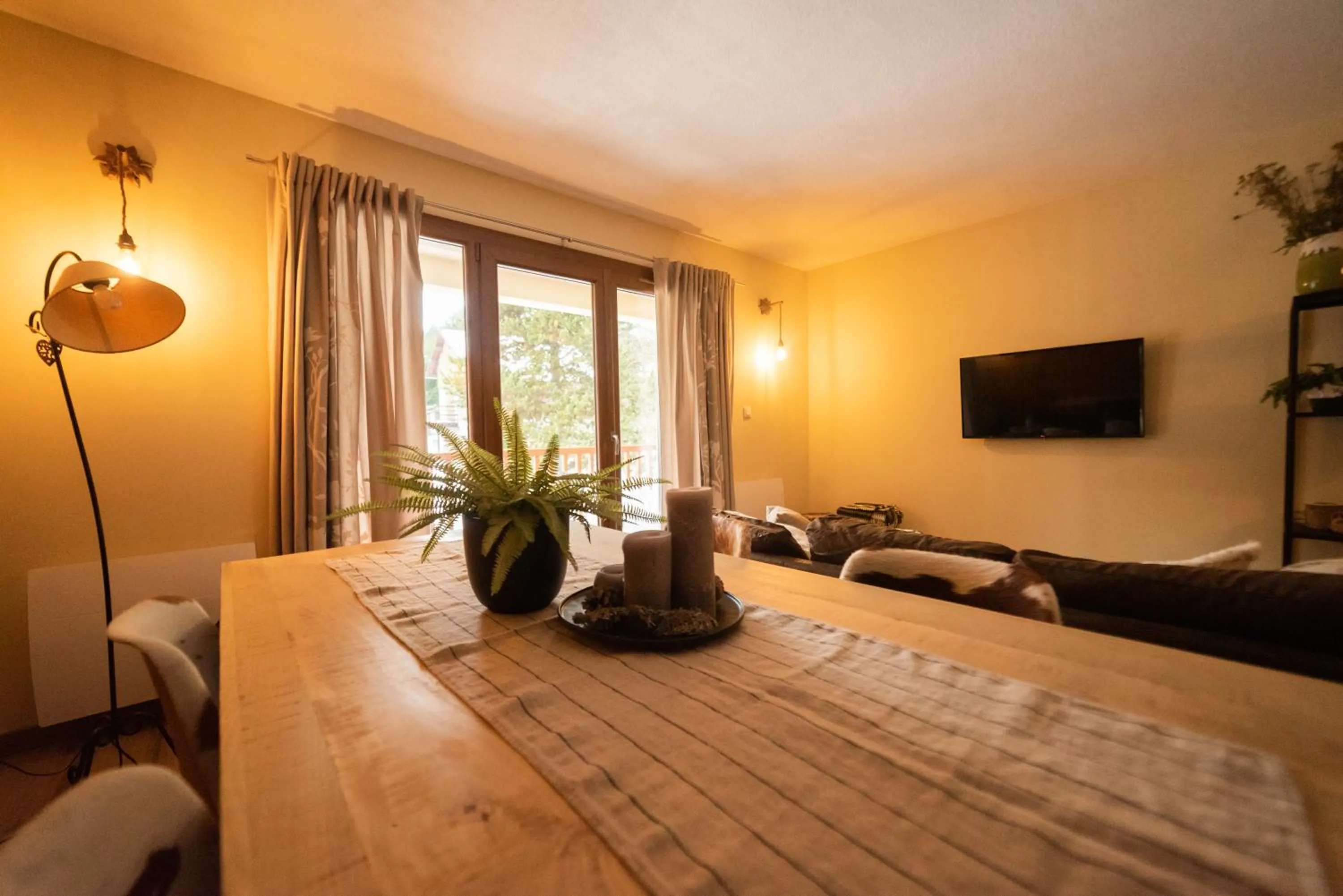 Living room in Résidence Les Esplaneilles