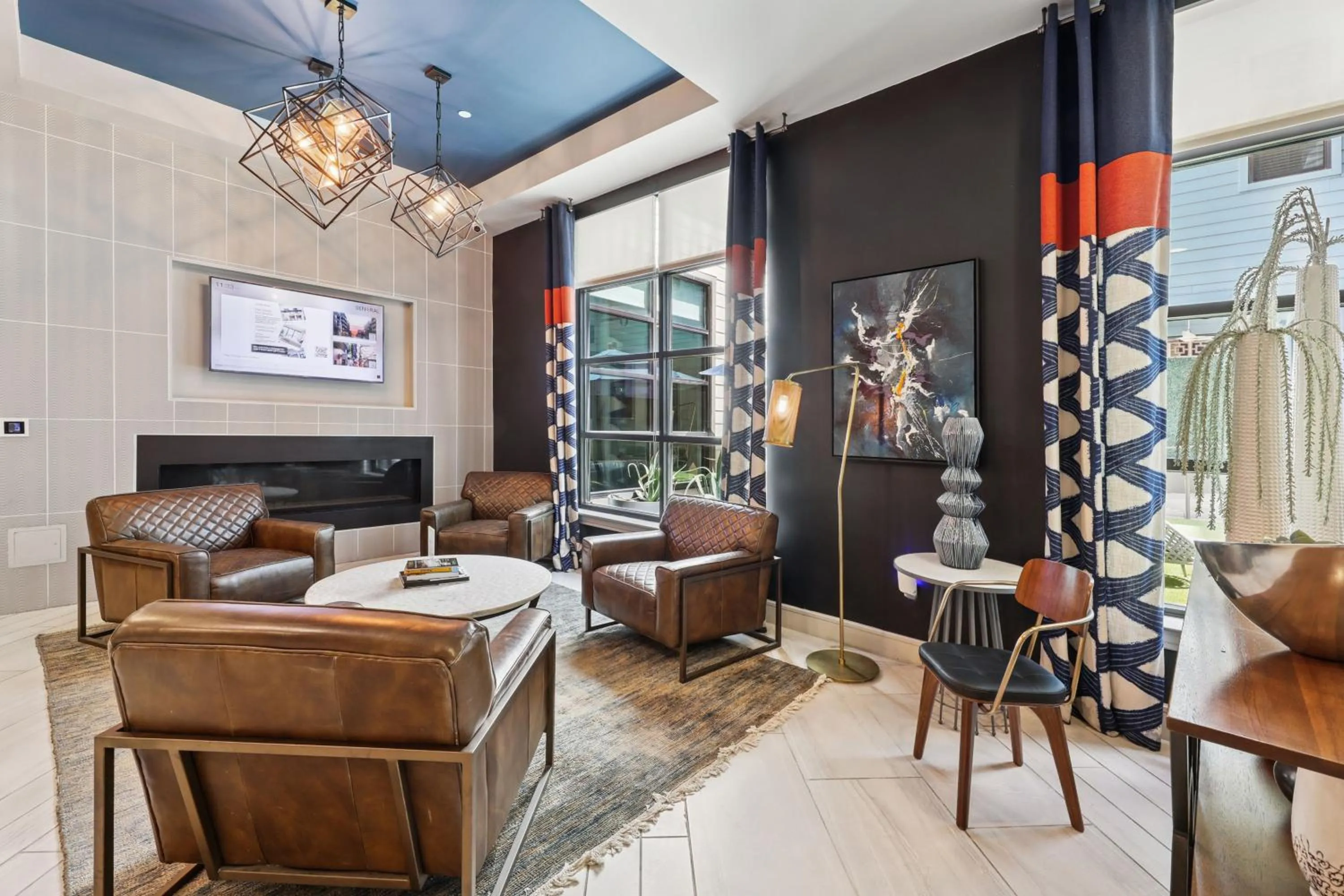 Communal lounge/ TV room in Sentral East Austin at 1630 E Sixth