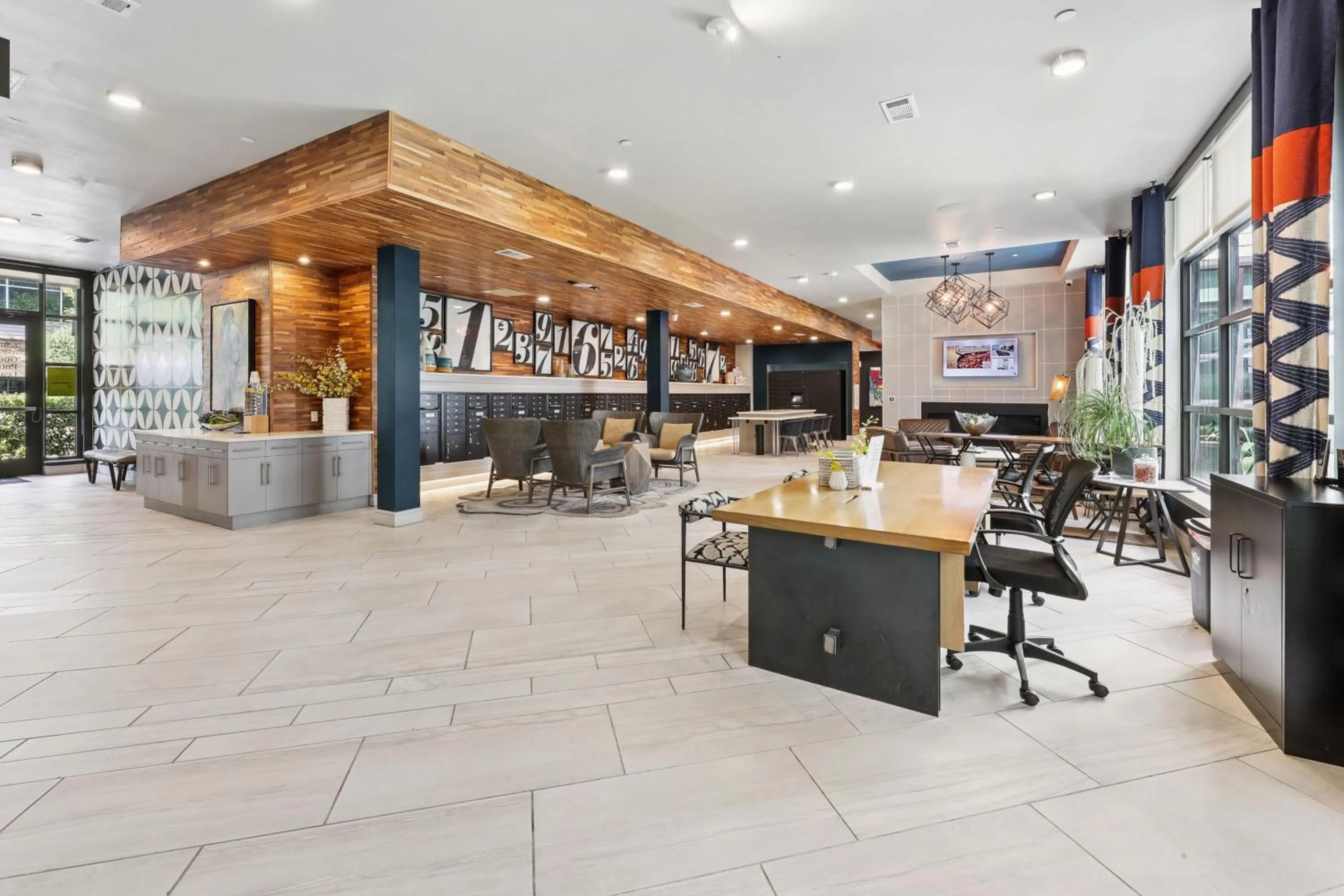 Communal lounge/ TV room in Sentral East Austin at 1630 E Sixth