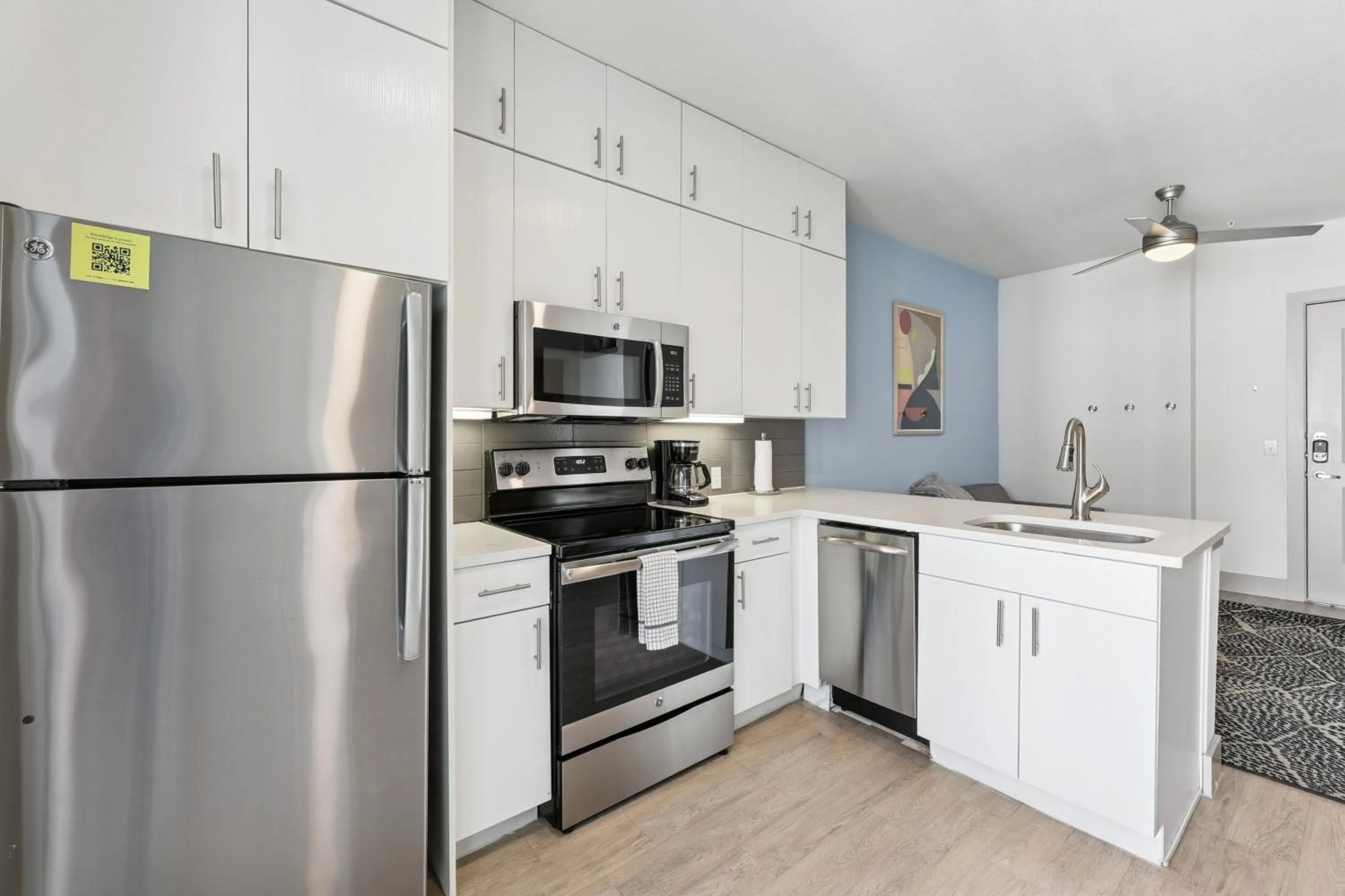 kitchen in Sentral East Austin at 1630 E Sixth