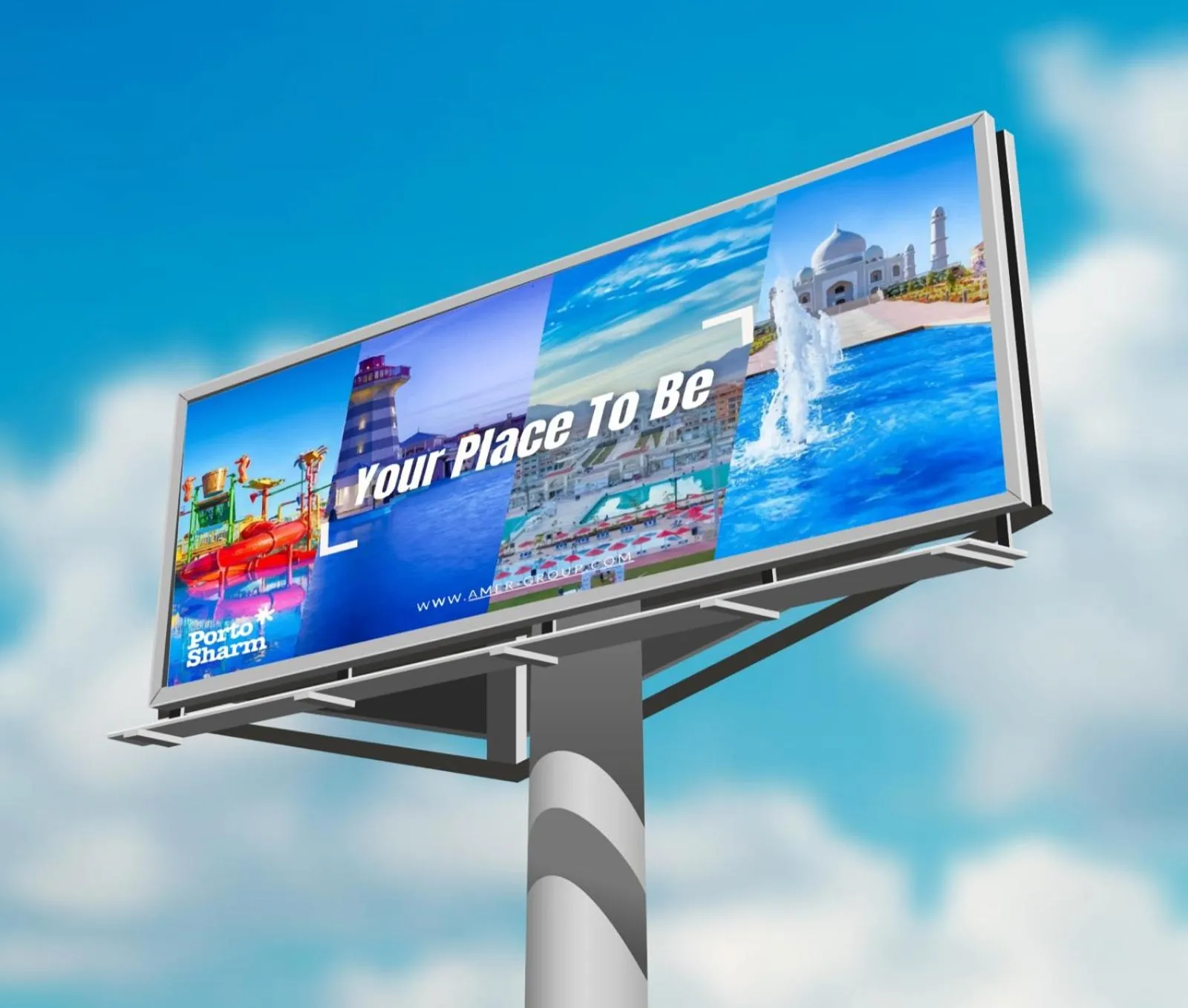 porto sharm 2 bed room and private garden-pool view