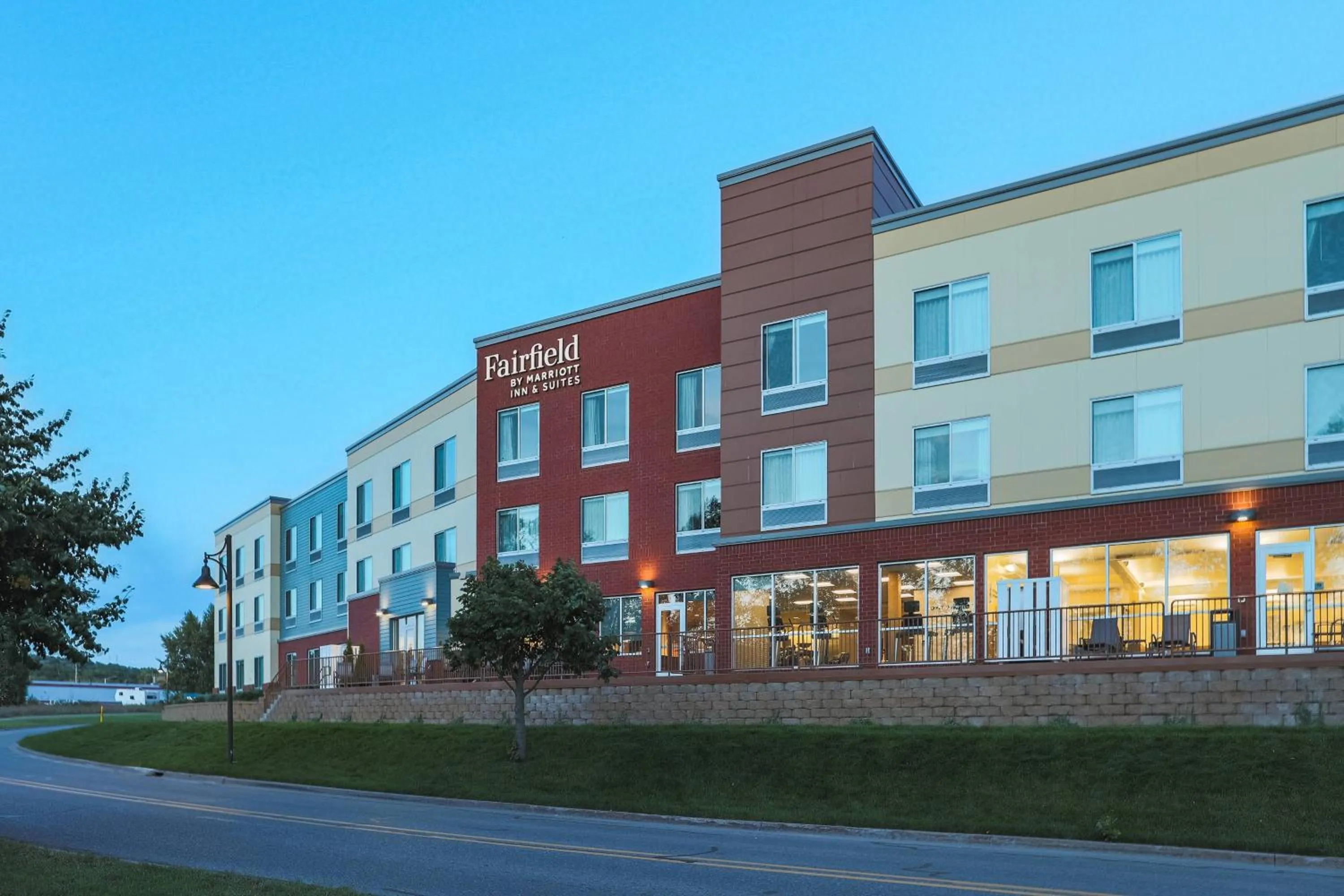 Property building in Fairfield Inn & Suites Marquette