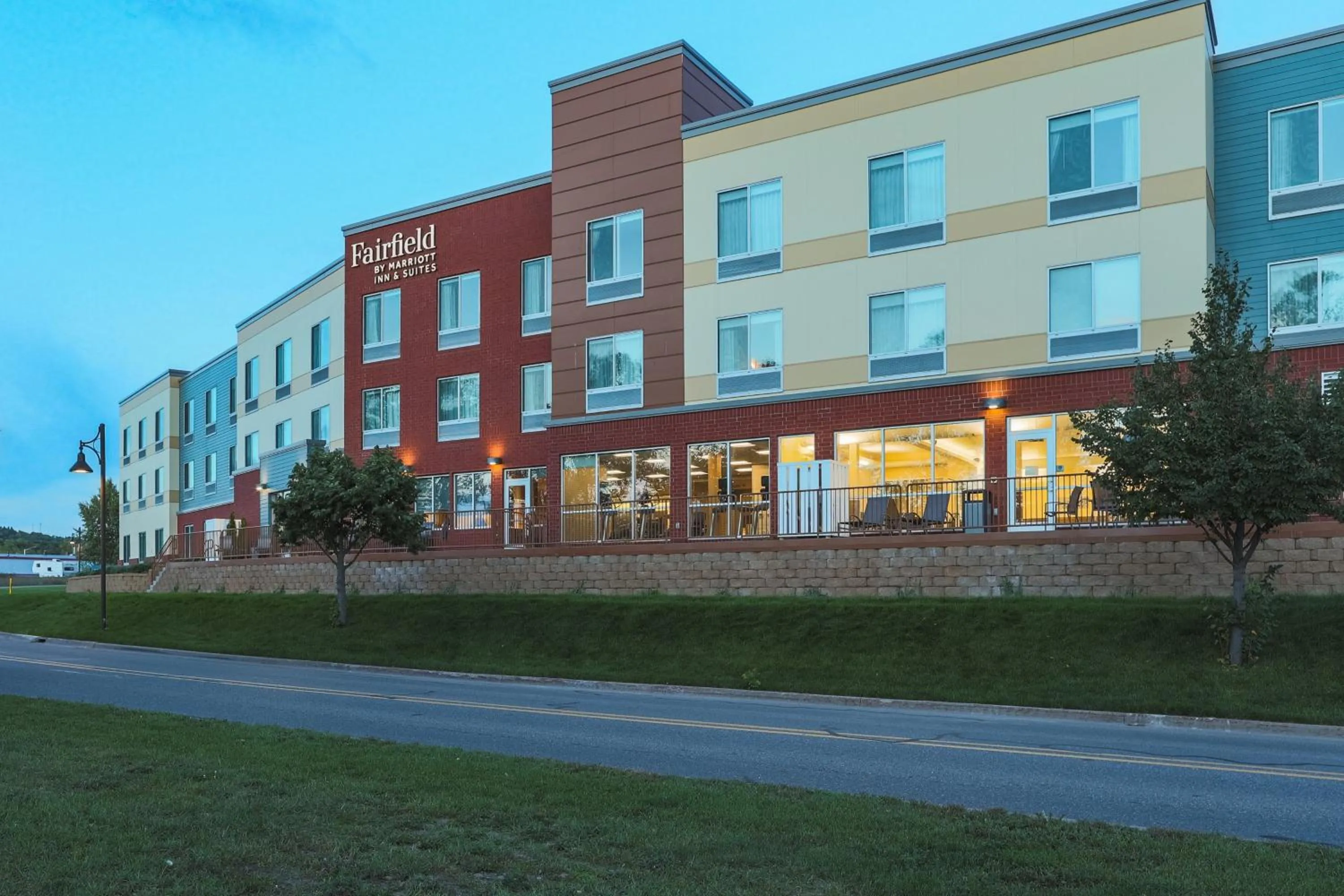 Property building in Fairfield Inn & Suites Marquette