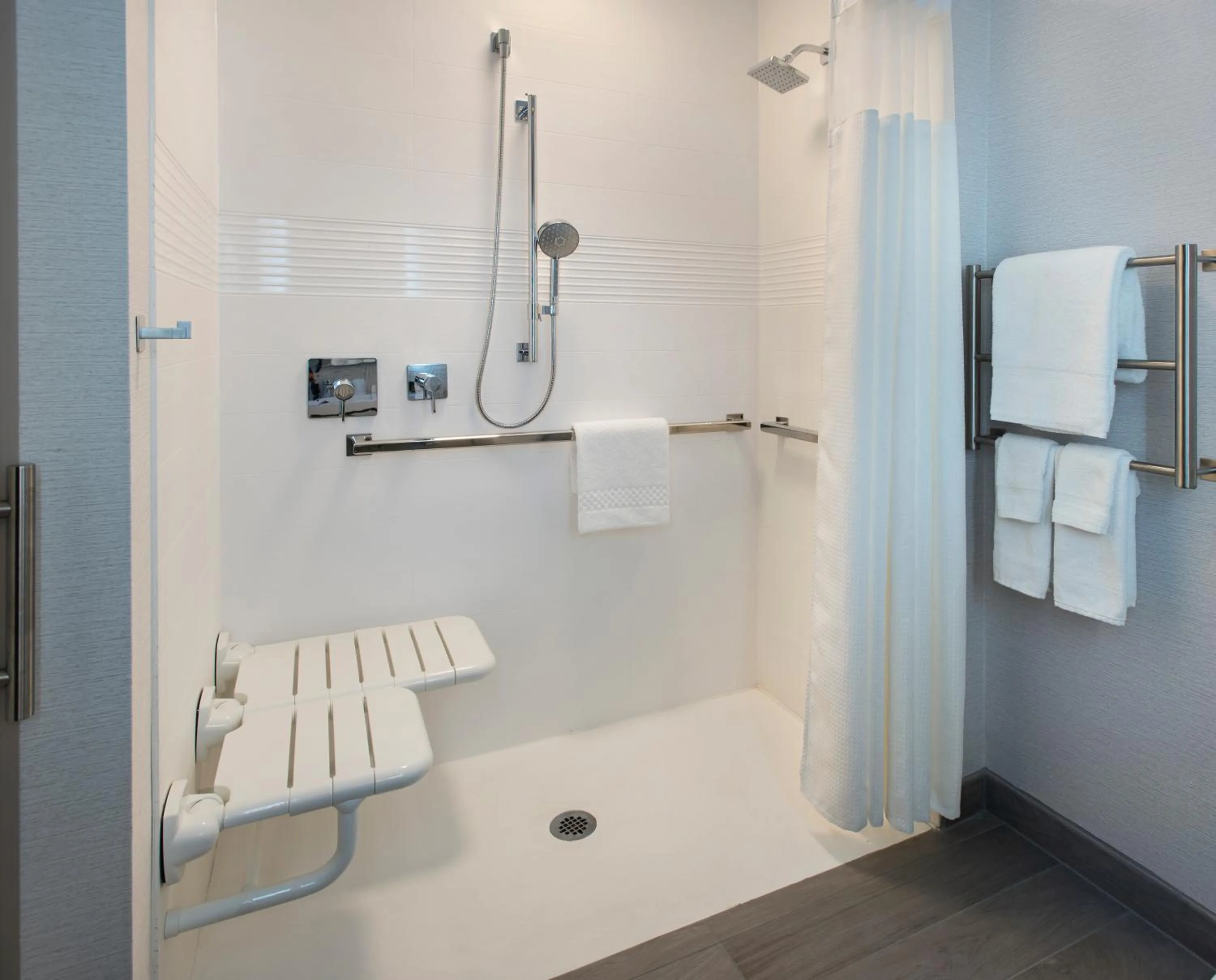 Bathroom in TownePlace Suites by Marriott New York Brooklyn