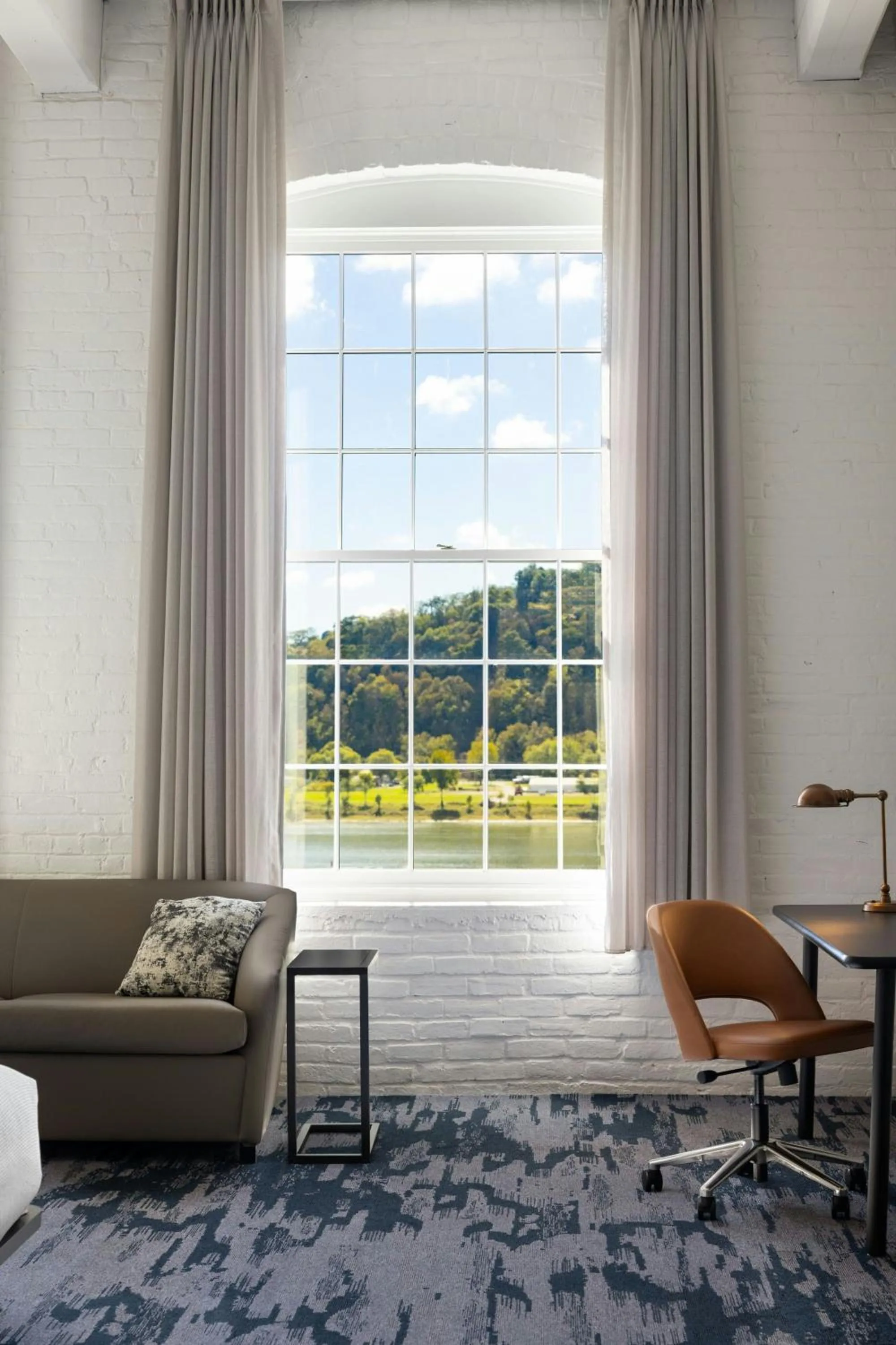 Bedroom in Fairfield Inn & Suites Madison Historic Eagle Cotton Mill