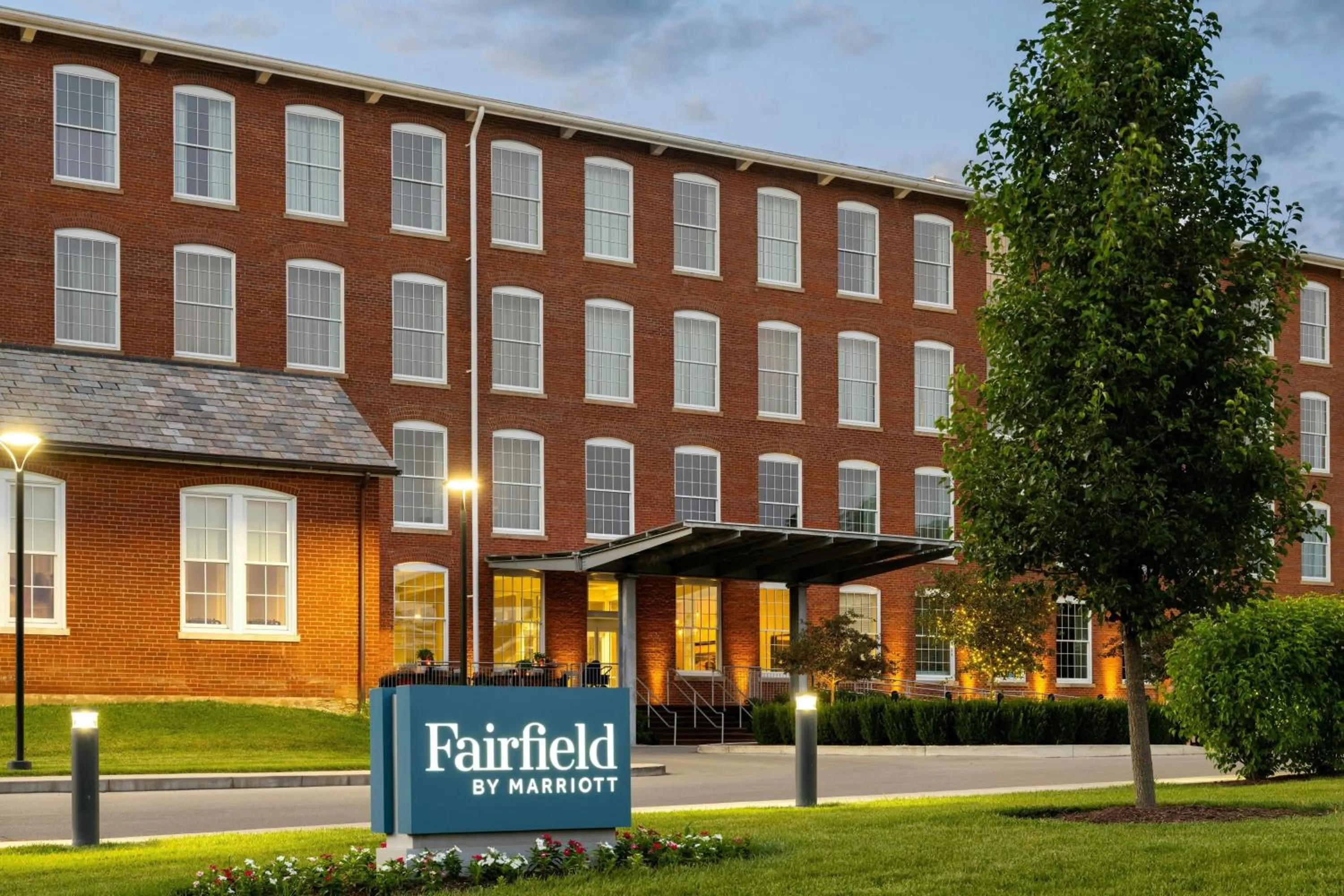 Property building in Fairfield Inn & Suites Madison Historic Eagle Cotton Mill