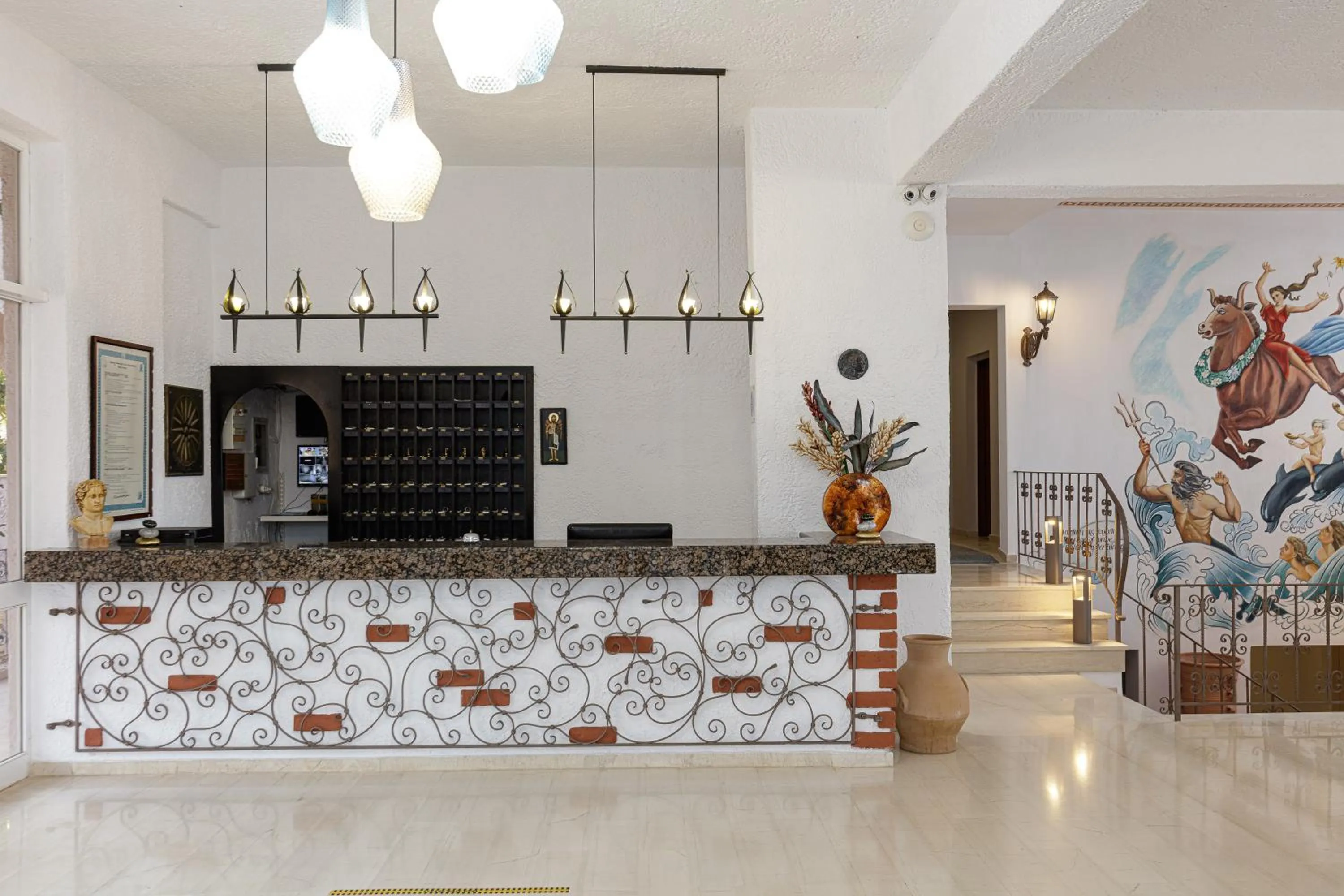 Staff in Europa Resort Hotel