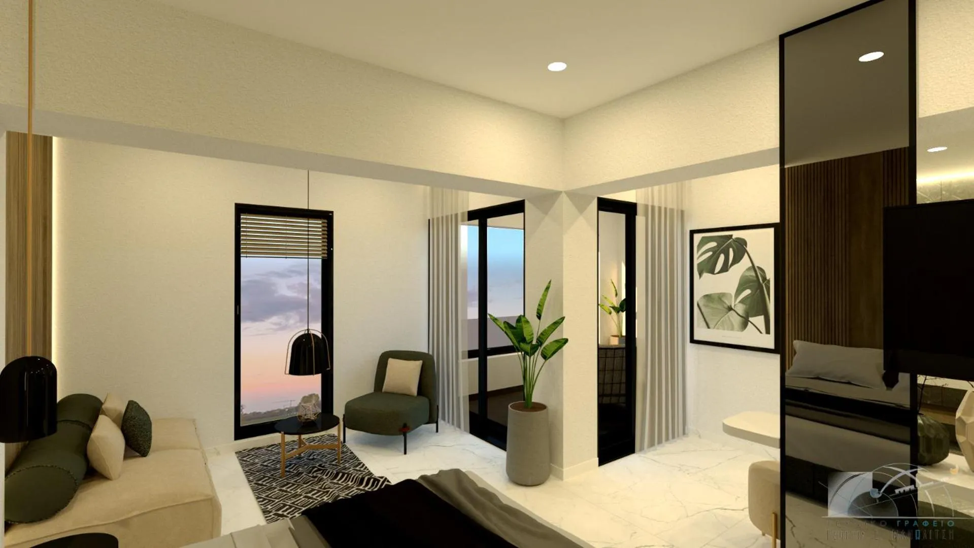 Seating area in Europa Resort Hotel