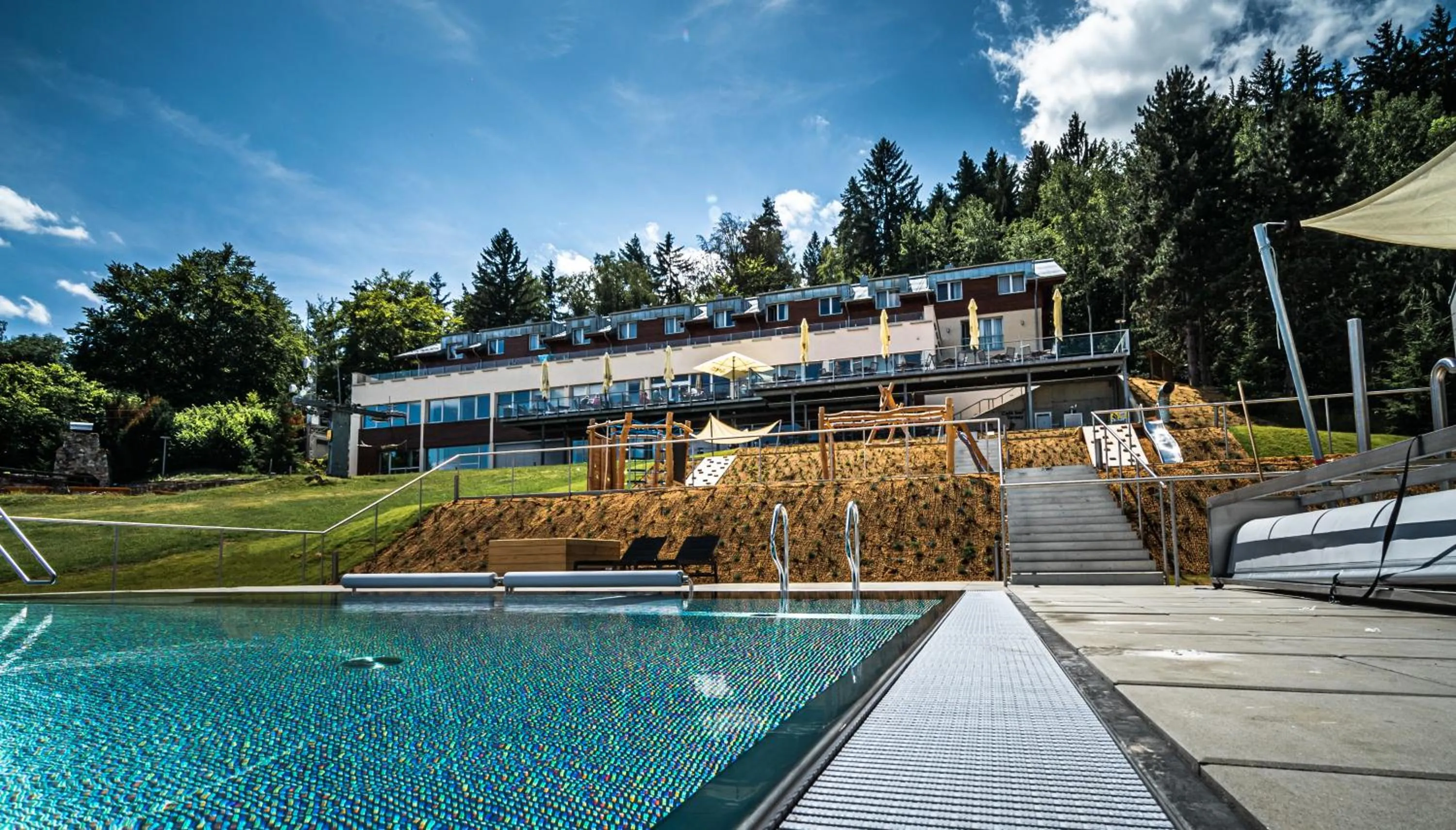 Children play ground in Hotel Monínec