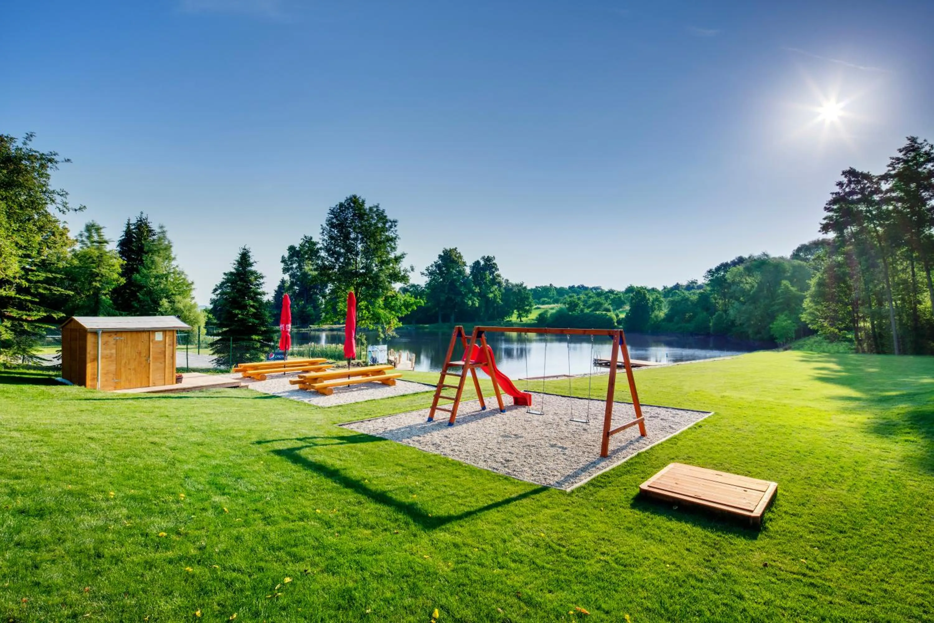 Beach in Hotel Monínec