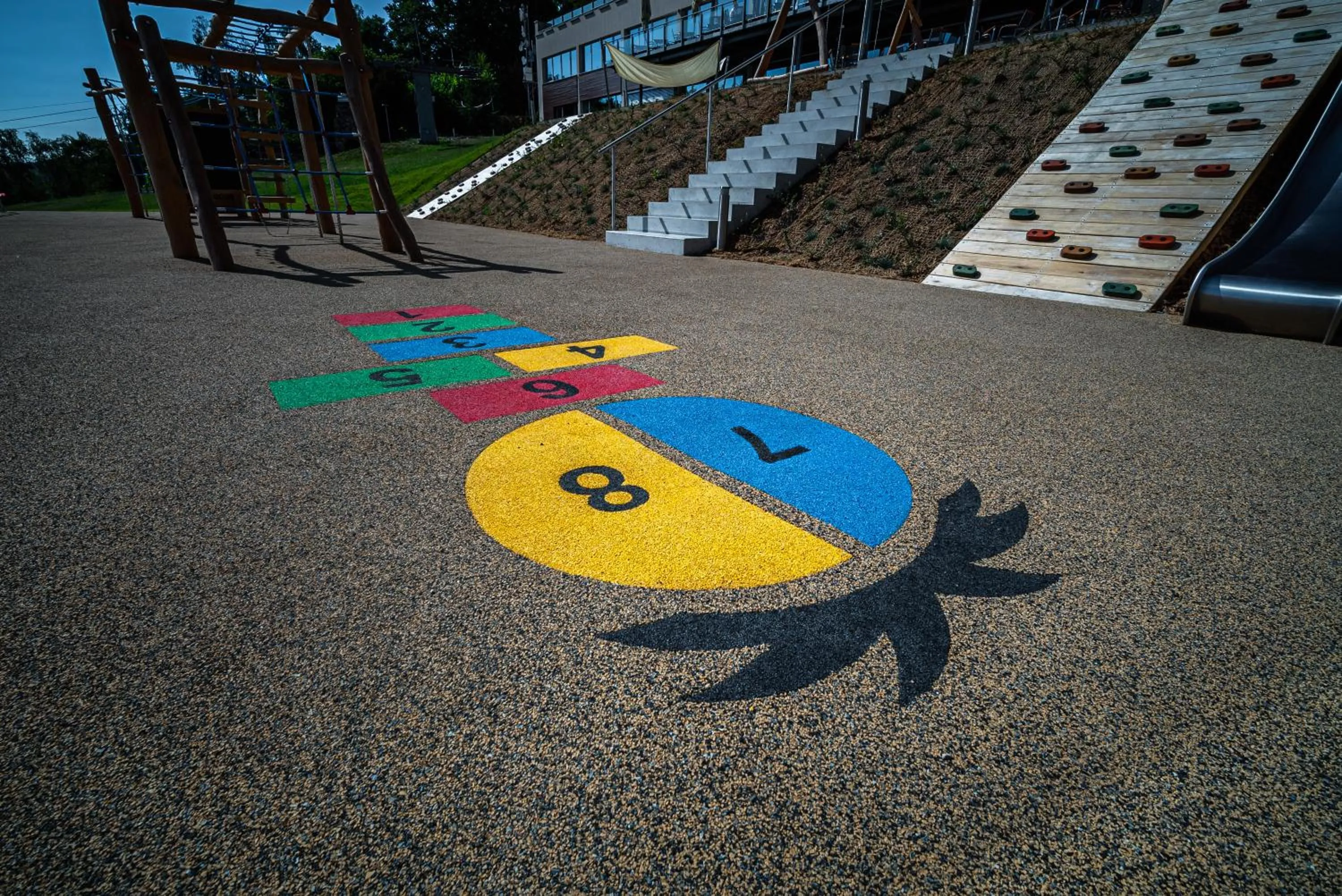 Children play ground in Hotel Monínec