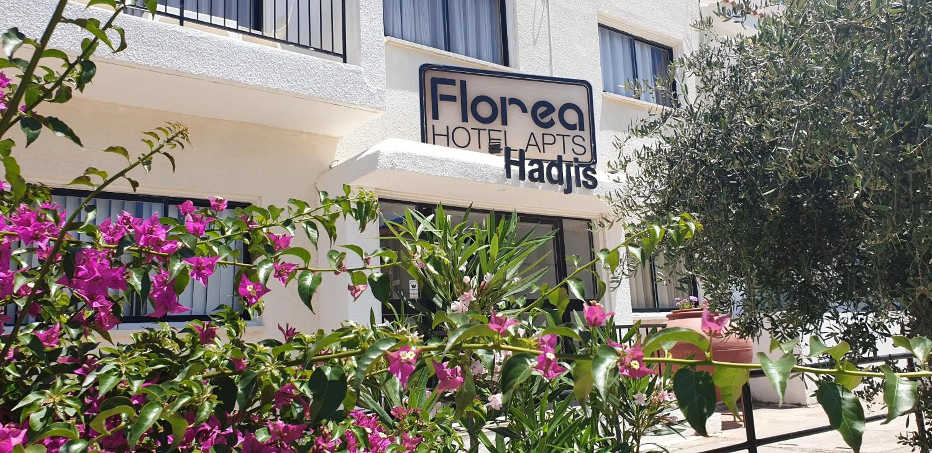 Property building in Florea Hotel Apartments