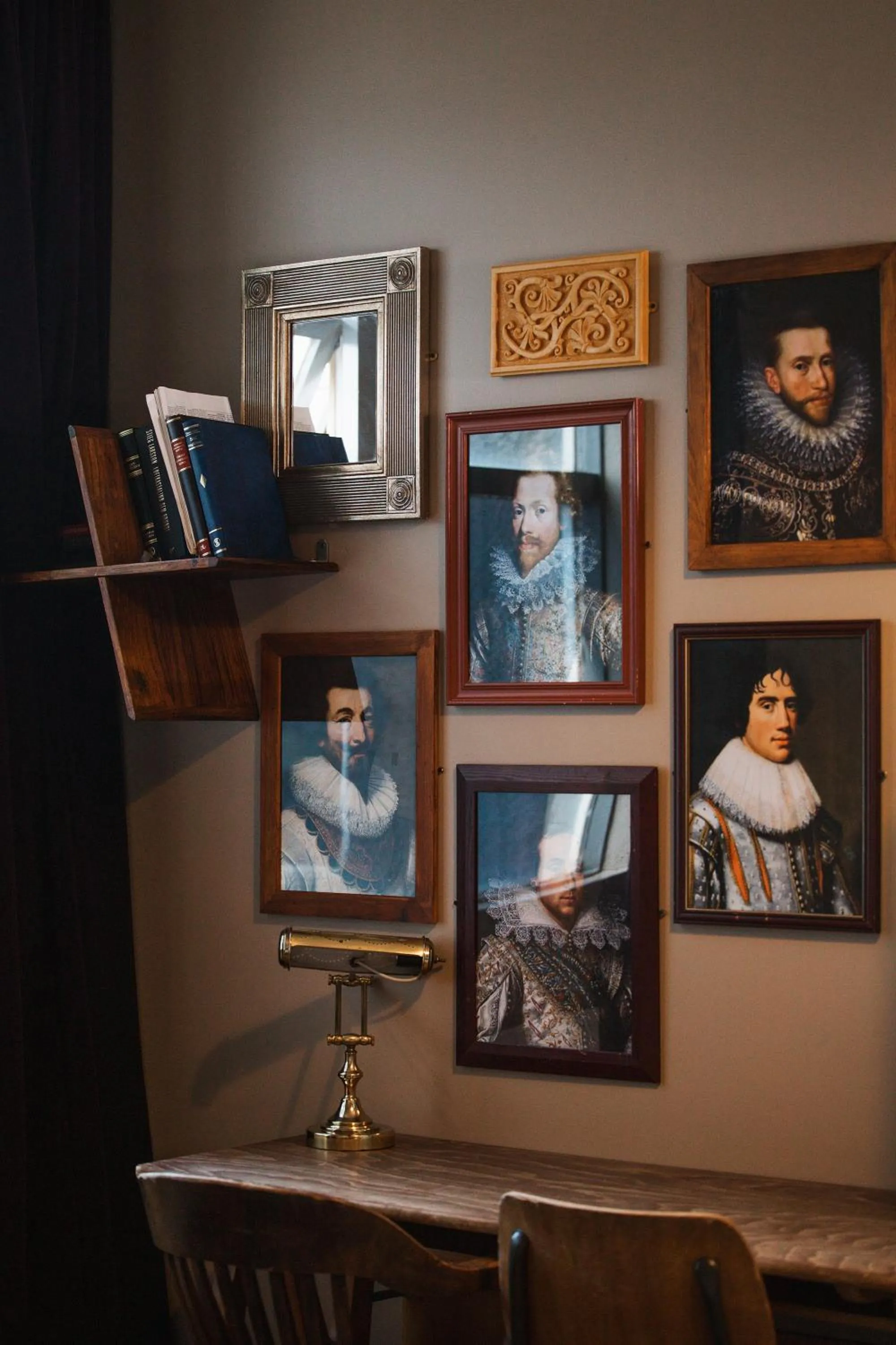 Decorative detail in KEX Hostel and Hotel