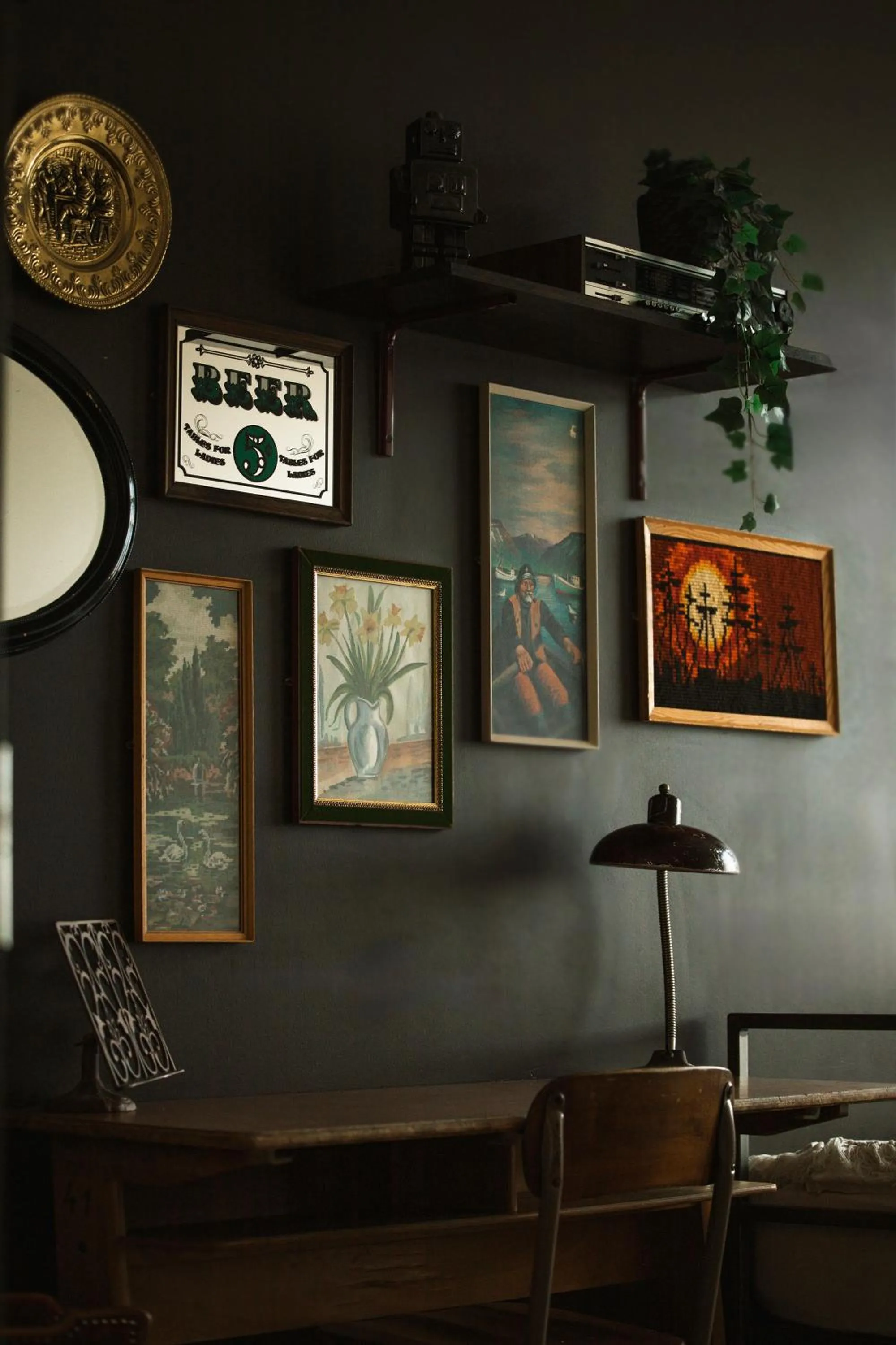 Decorative detail in KEX Hostel and Hotel