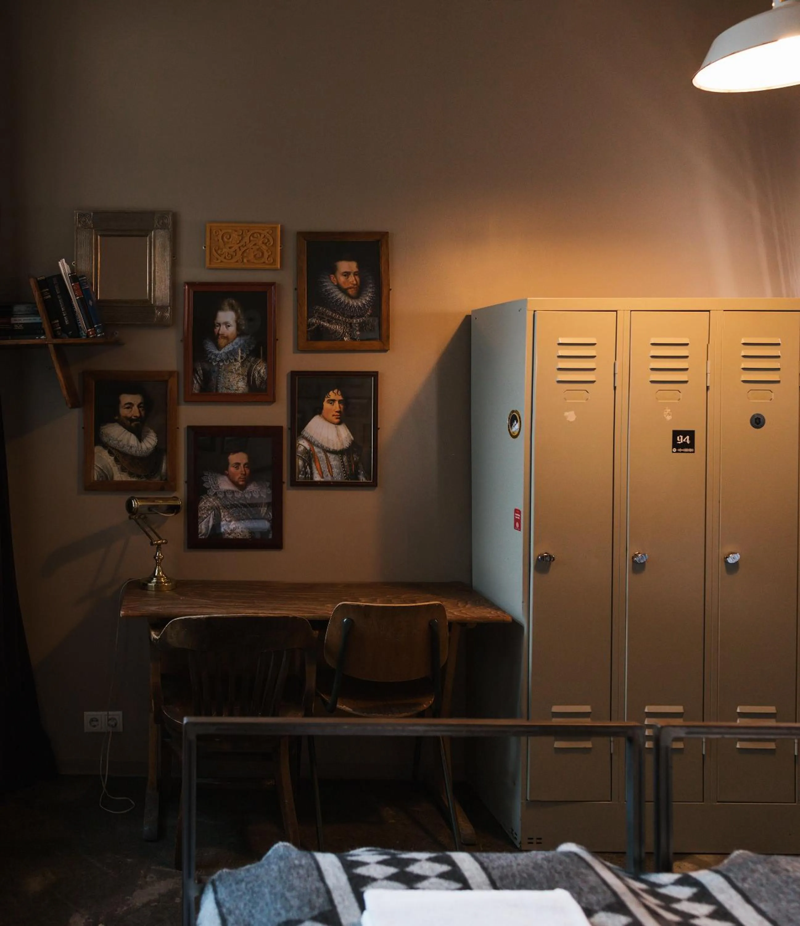 Decorative detail in KEX Hostel and Hotel