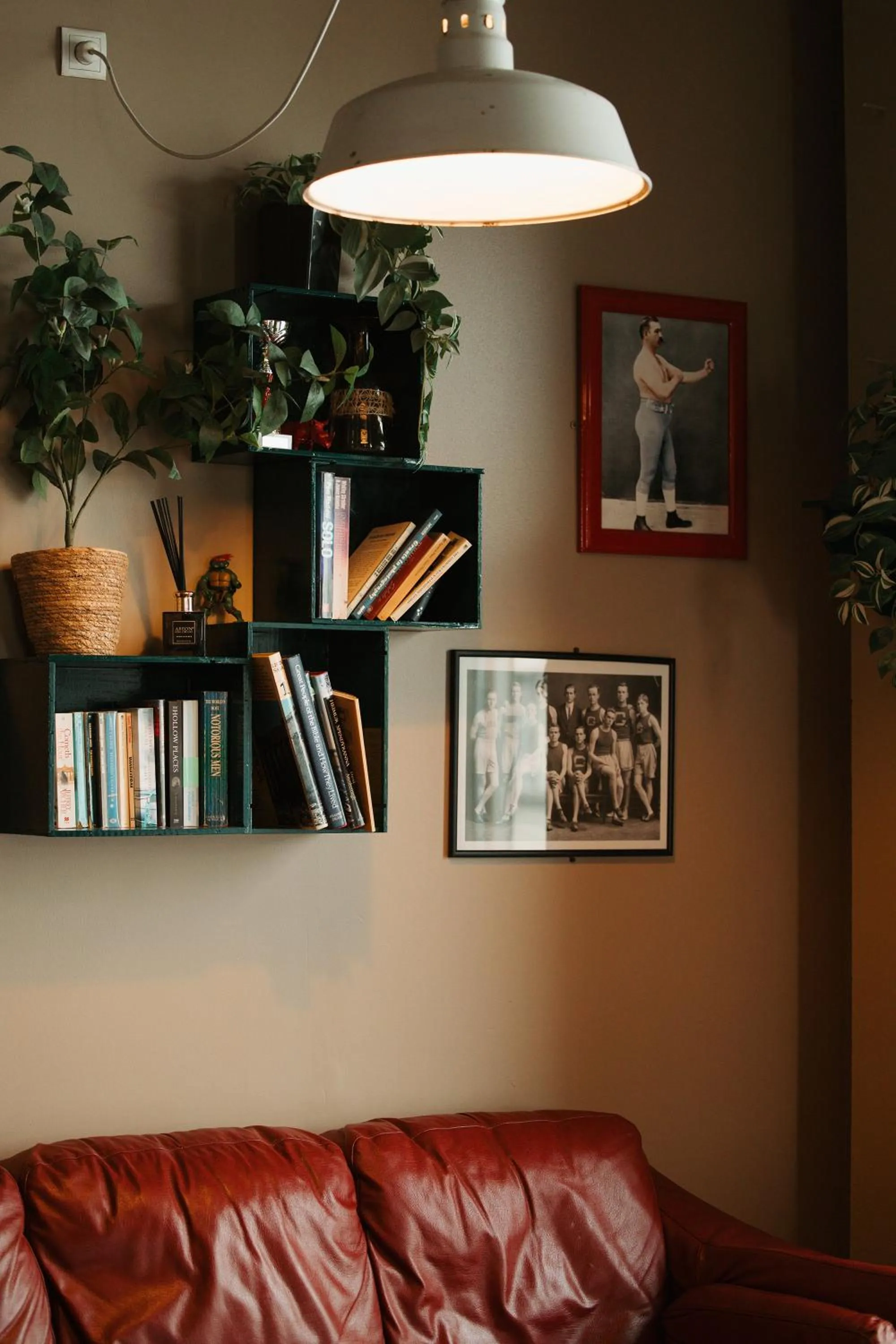 Decorative detail in KEX Hostel and Hotel