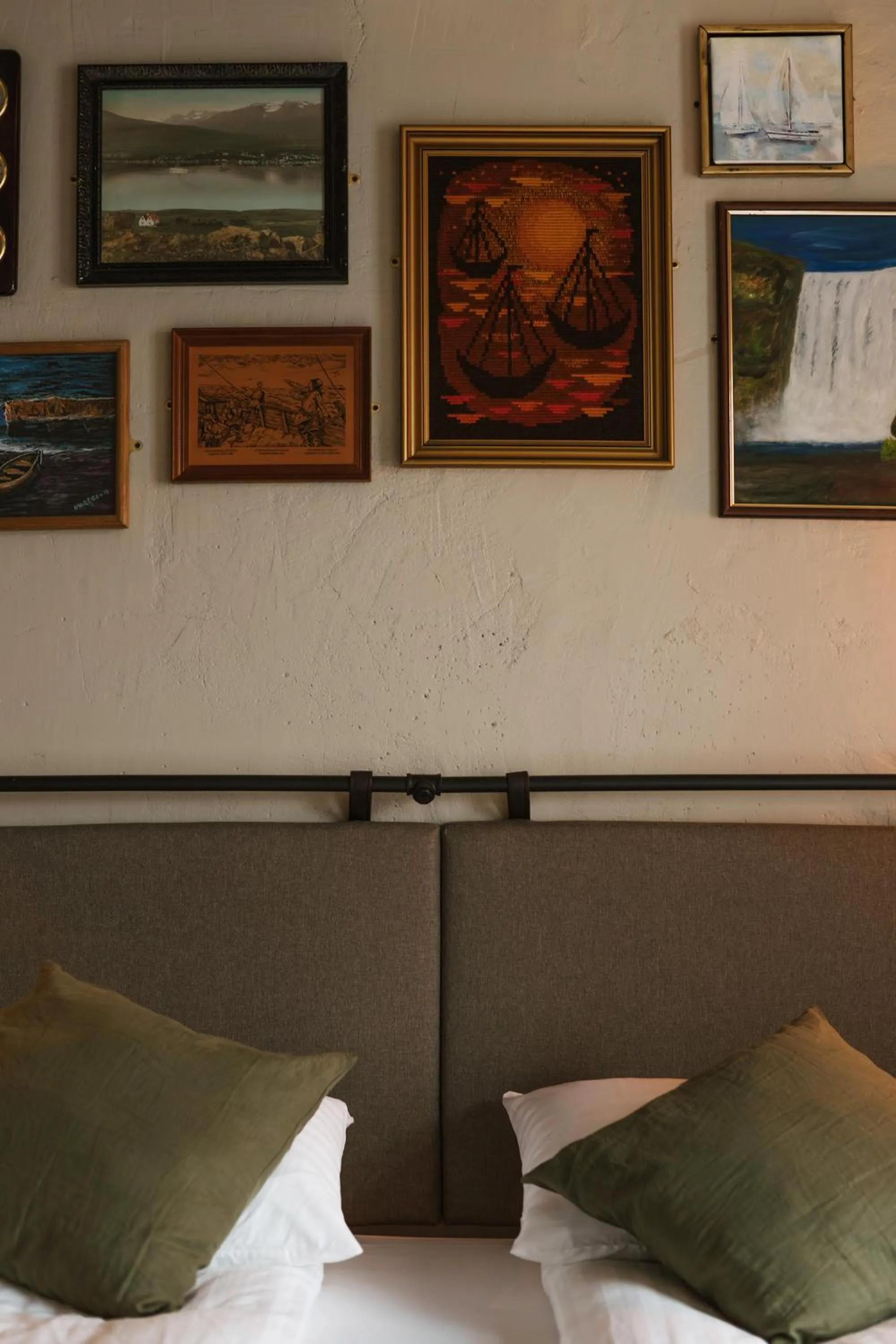 Decorative detail, Bed in KEX Hostel and Hotel