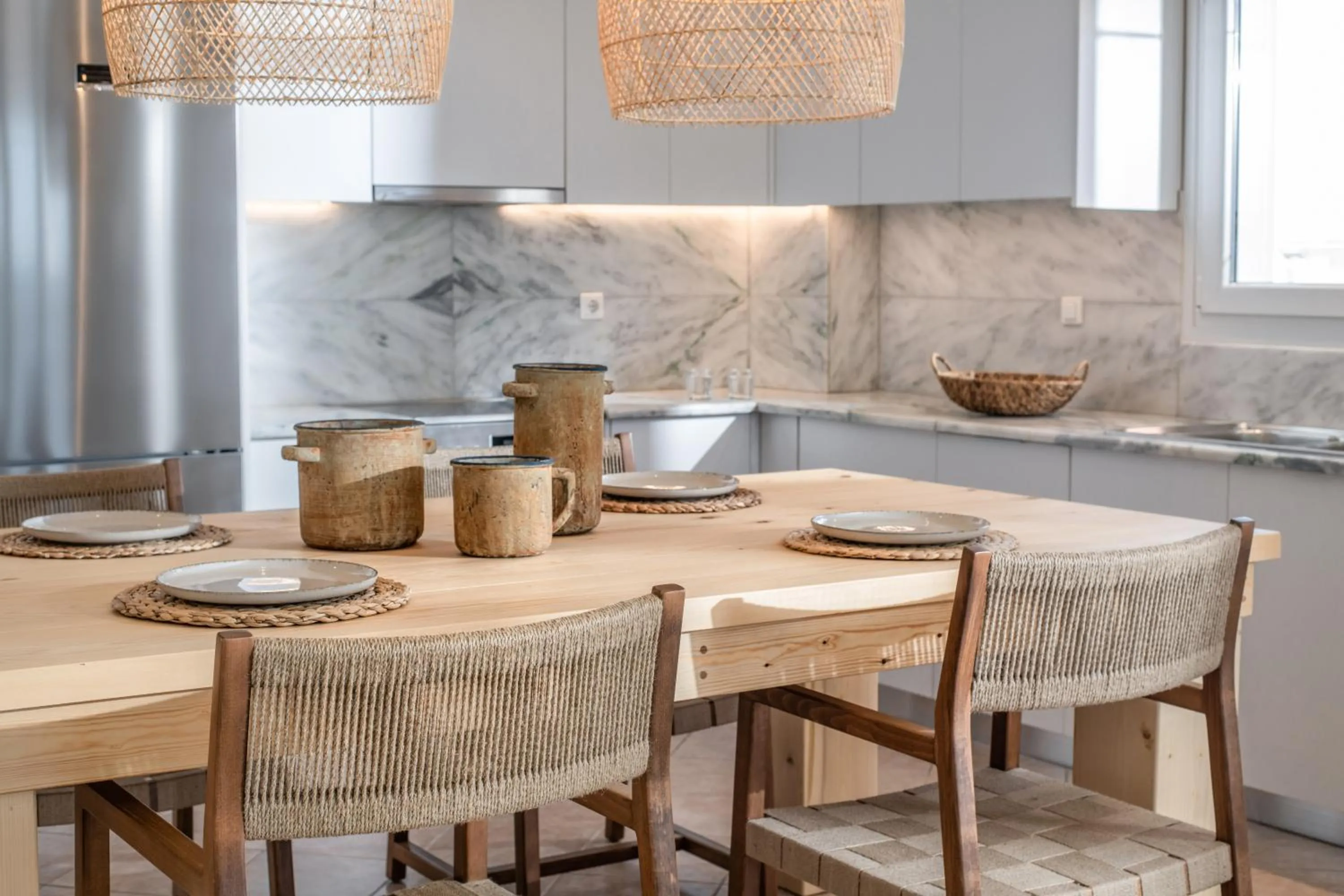 Kitchen or kitchenette in Elèa Concept Hotel & Suites