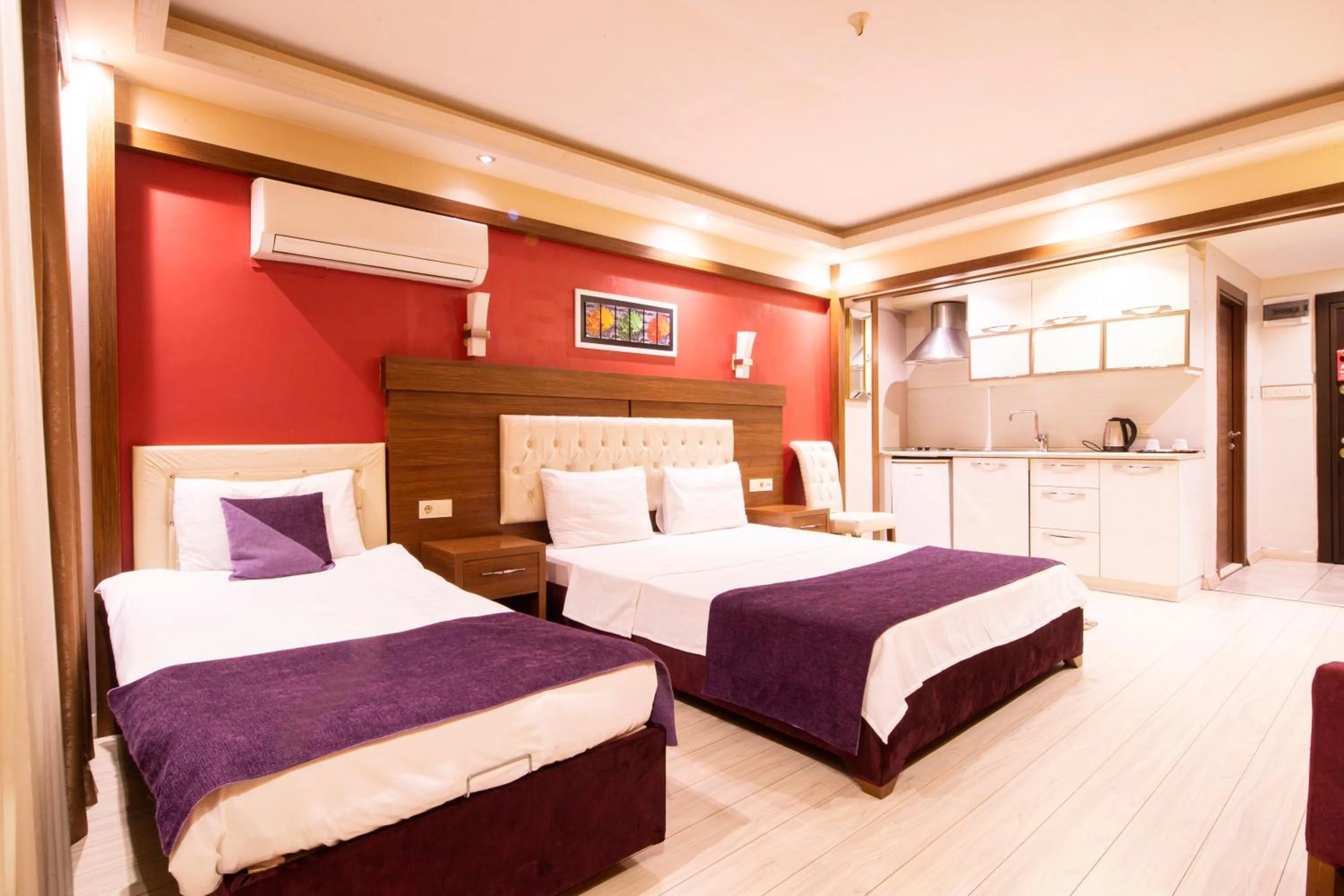 Bed in Pera Resort Hotel