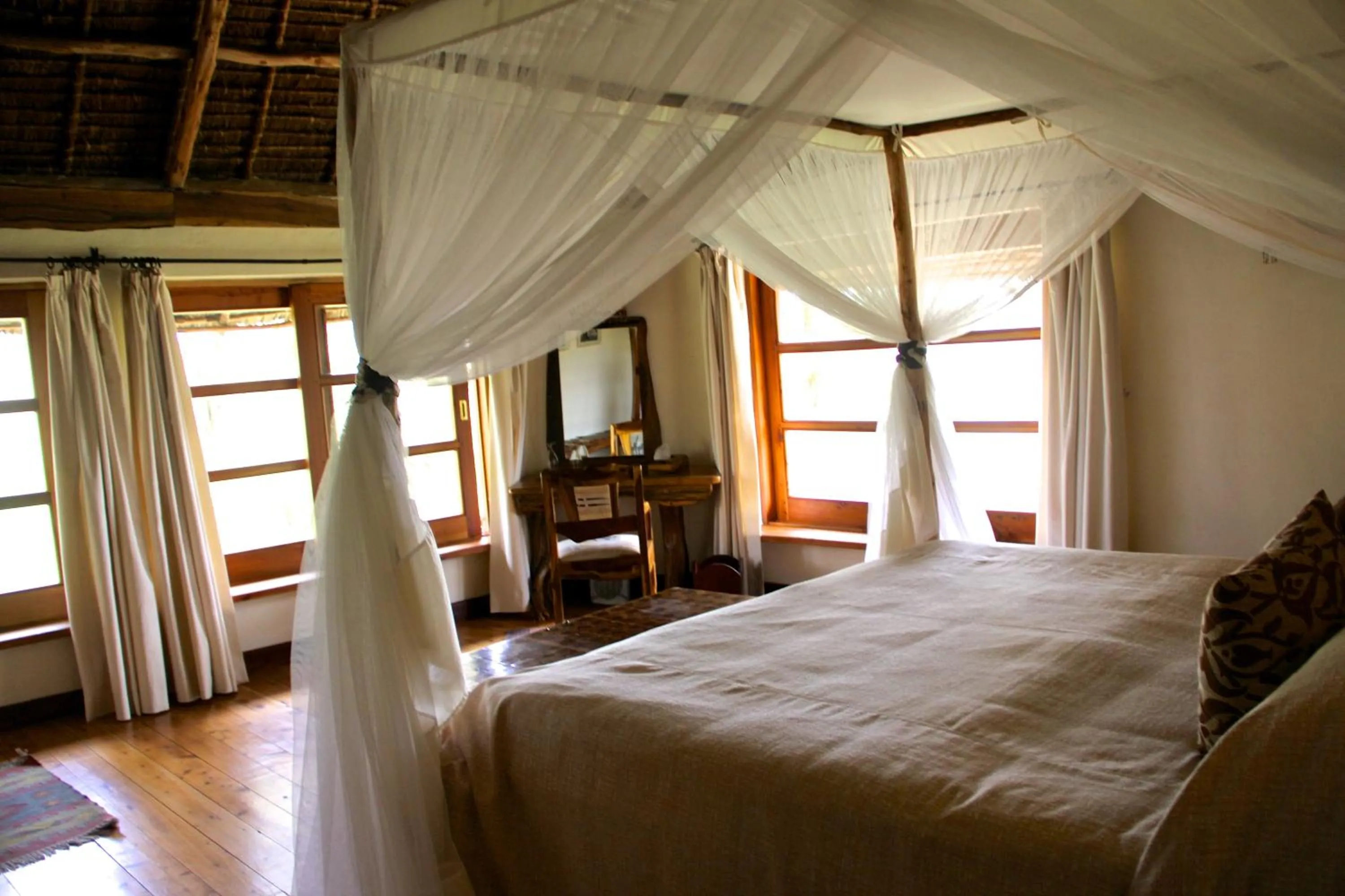 Bed in Chui Lodge