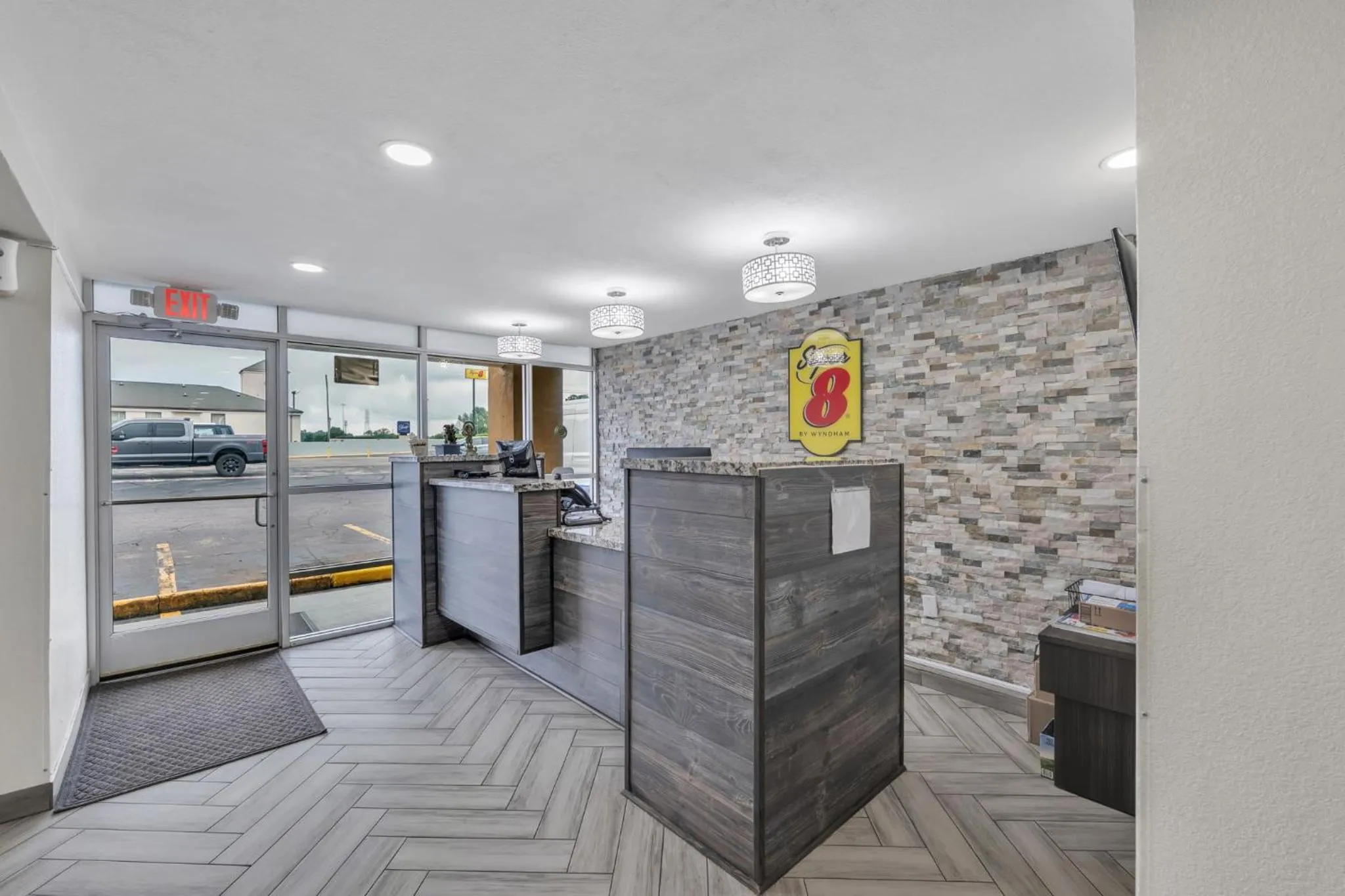 Lobby or reception in Super 8 by Wyndham Morganton