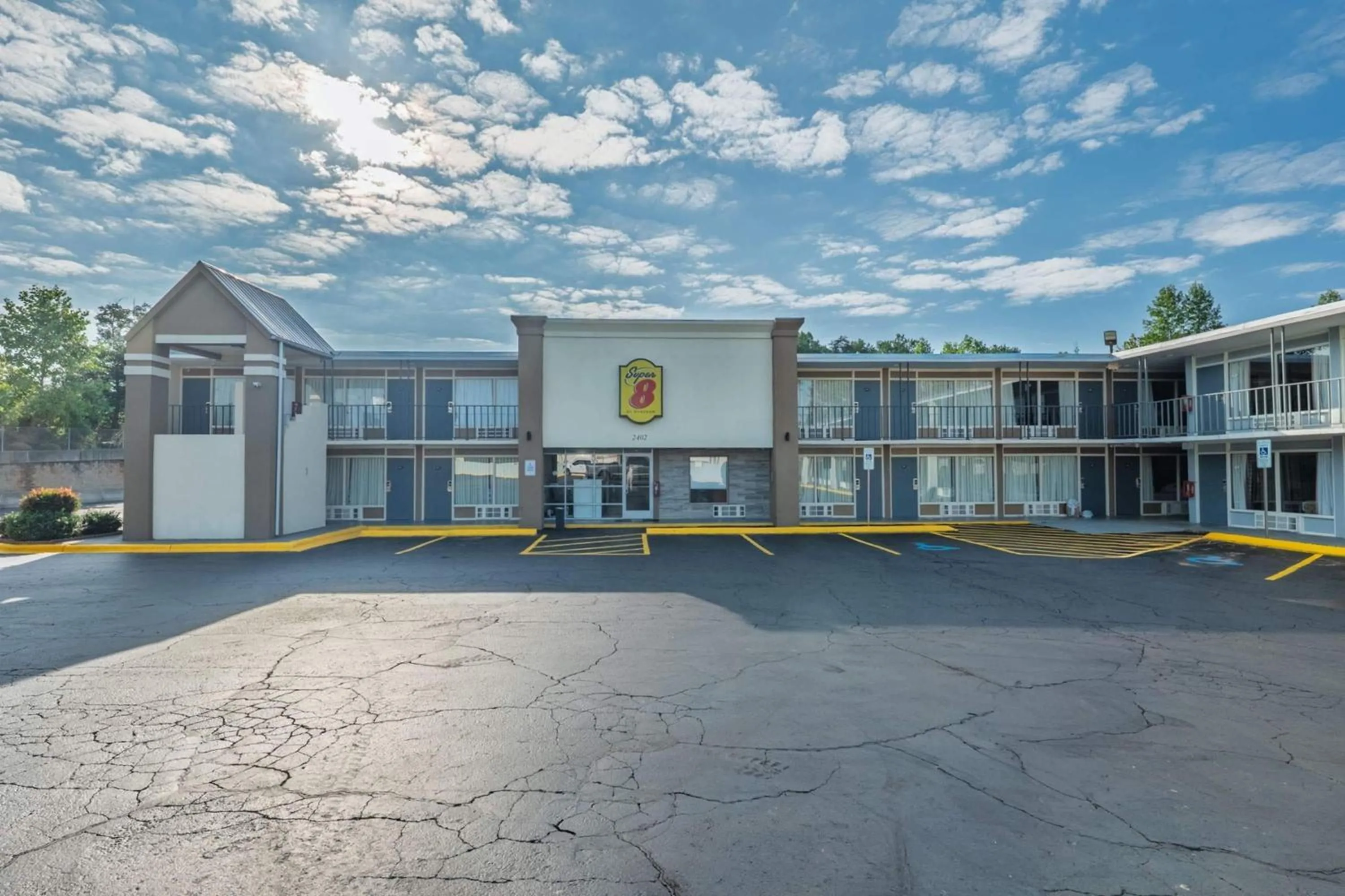 Property building in Super 8 by Wyndham Morganton