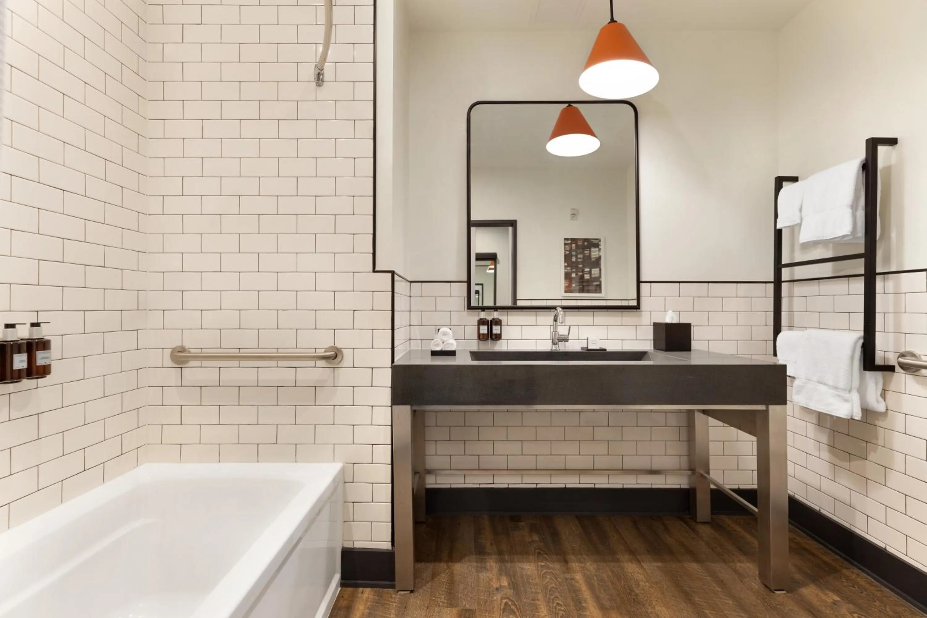 Bathroom in Origin Westminster a Wyndham Hotel