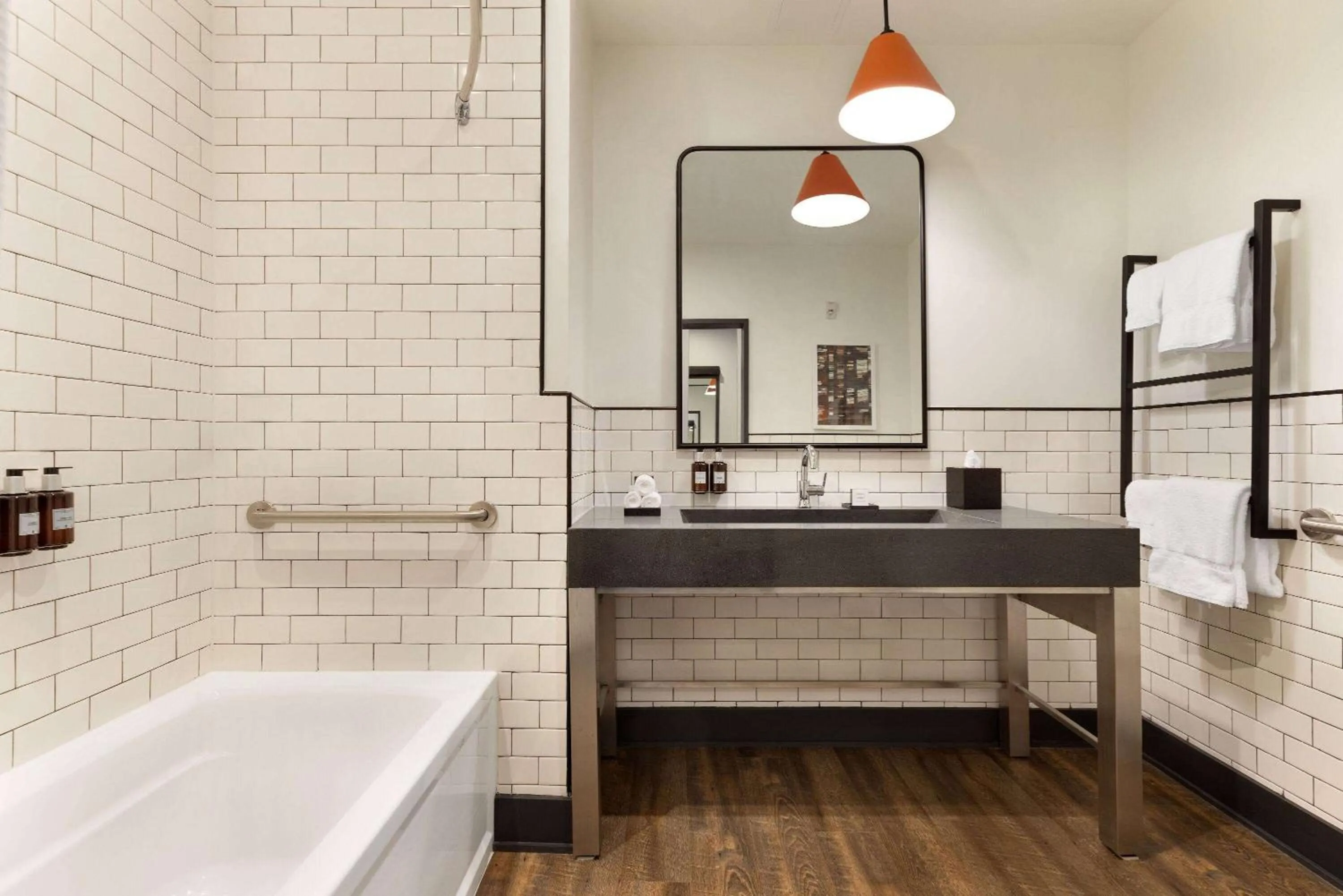 Bathroom in Origin Westminster a Wyndham Hotel