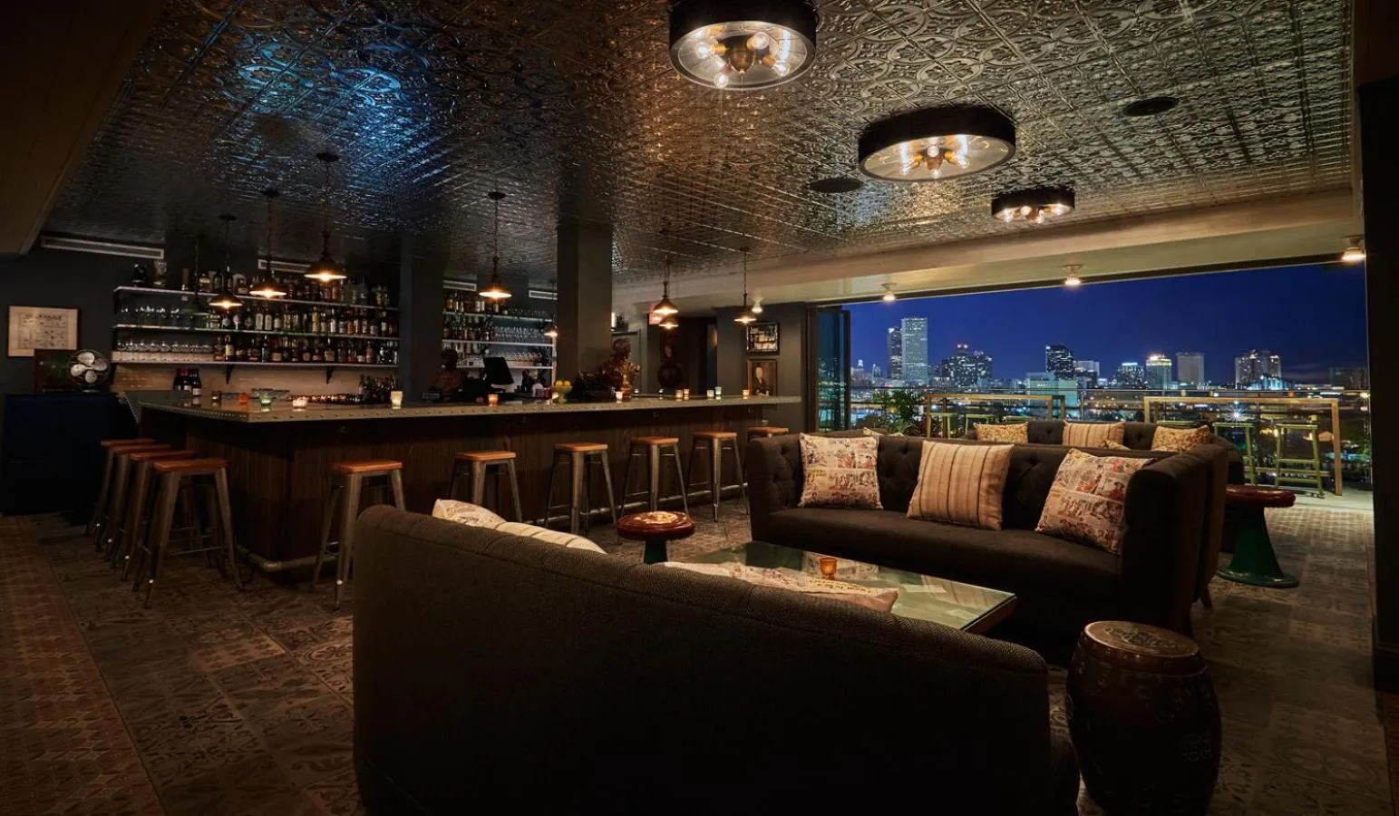 Lounge or bar in The Pontchartrain Hotel