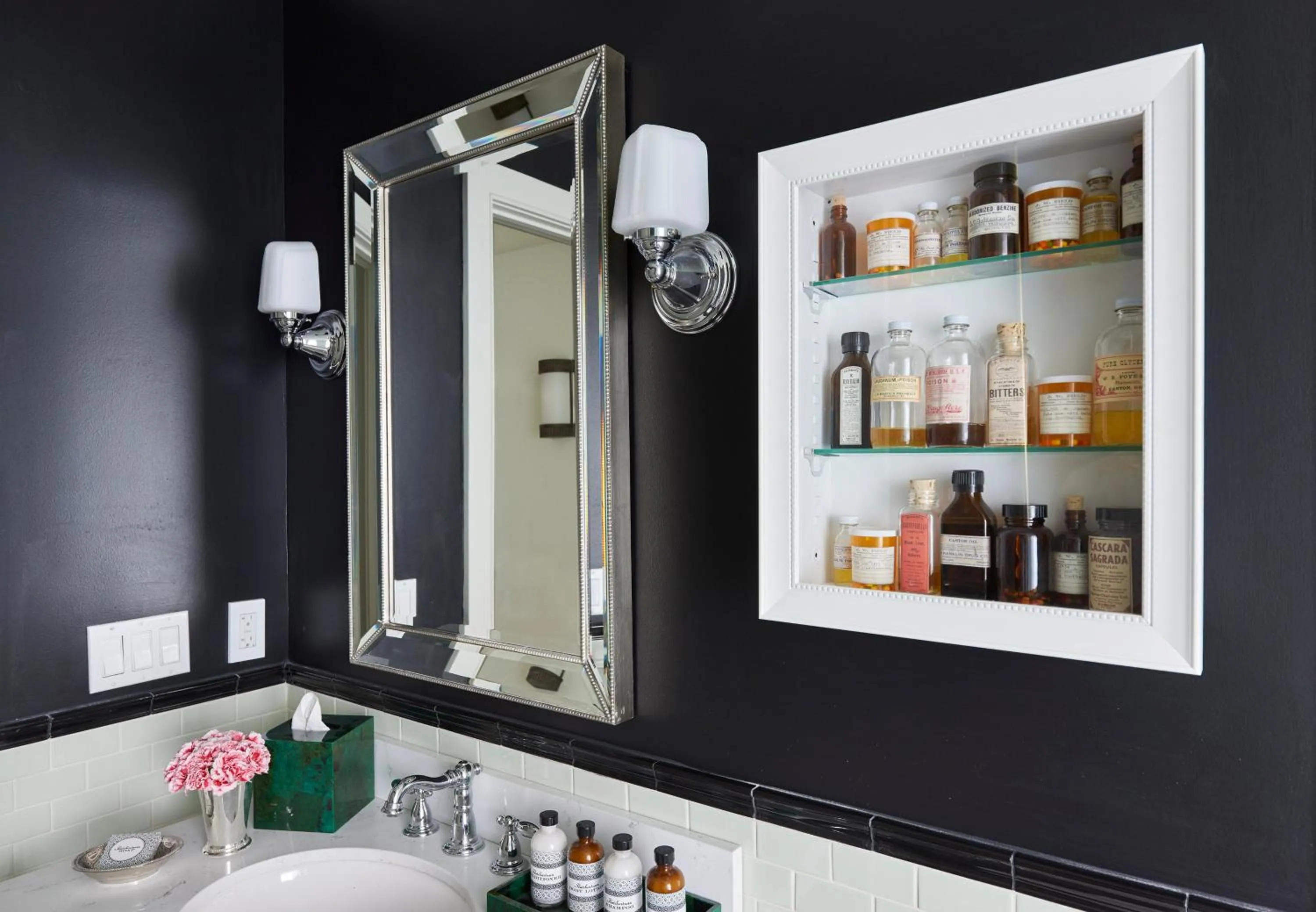 Bathroom in The Pontchartrain Hotel