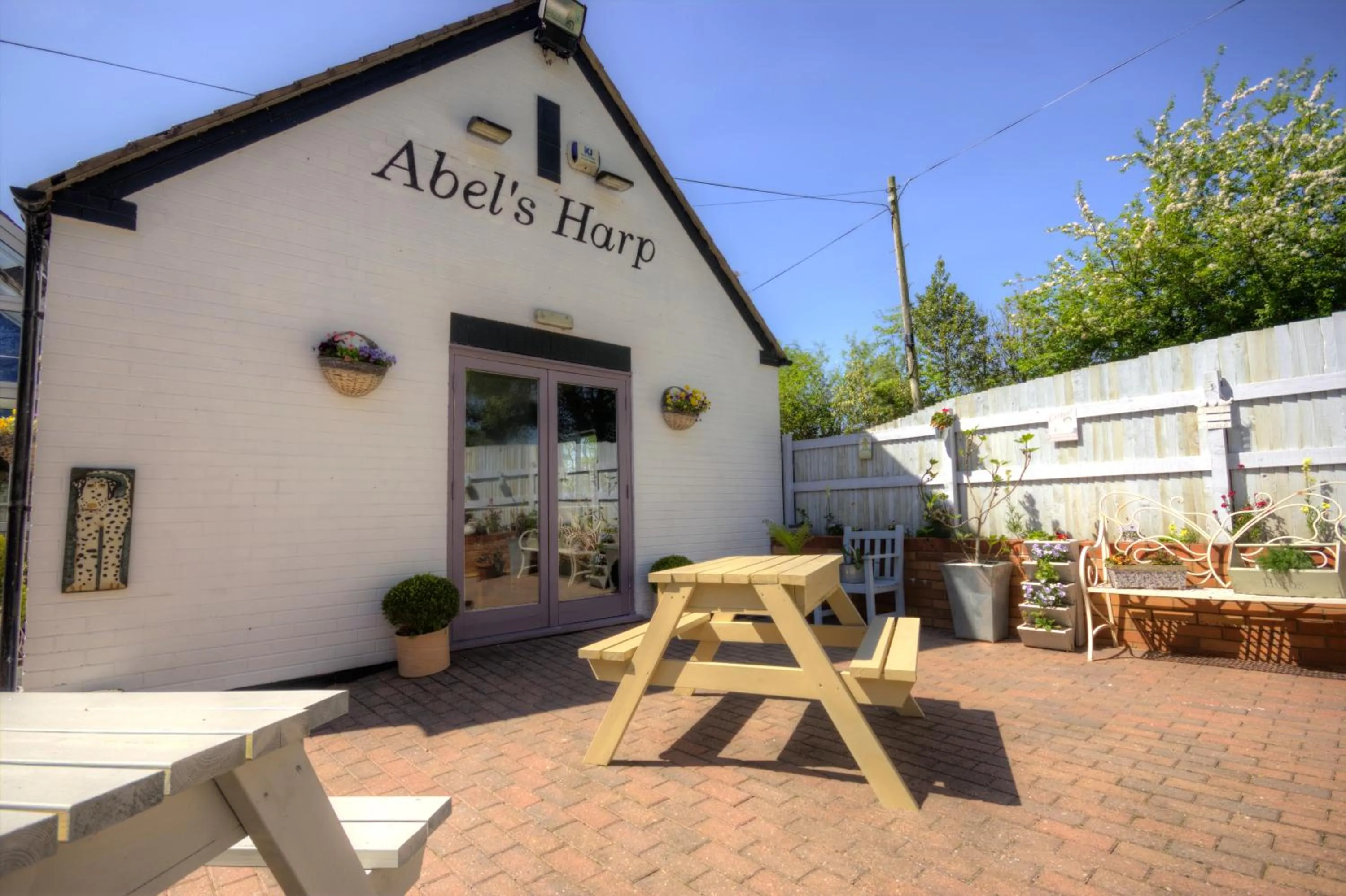 Patio in Abel's Harp